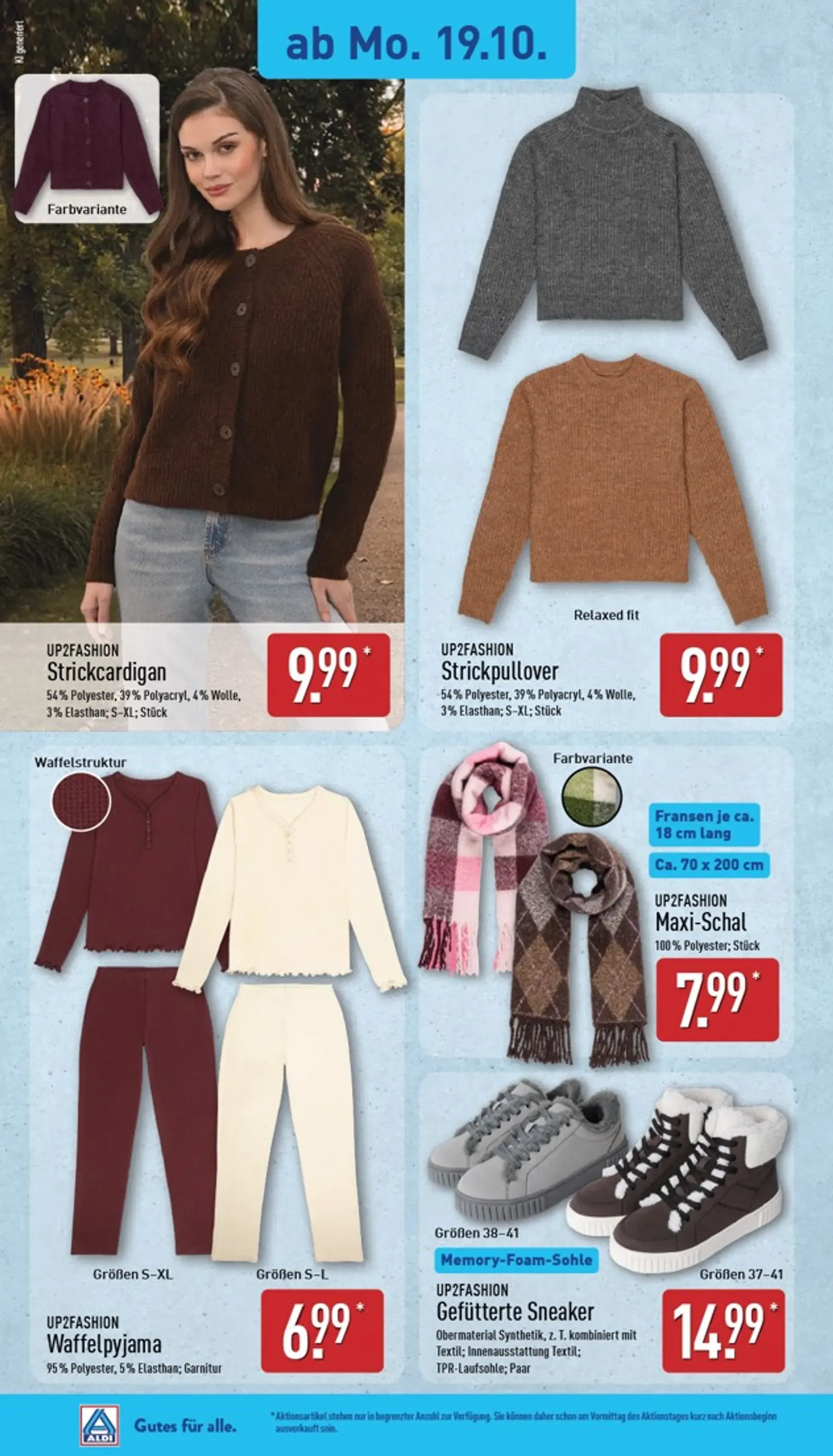 ALDI: Gutes für alle. Zum ALDI Preis. von 19. Oktober bis 24. Oktober 2026 - Prospekt seite 18