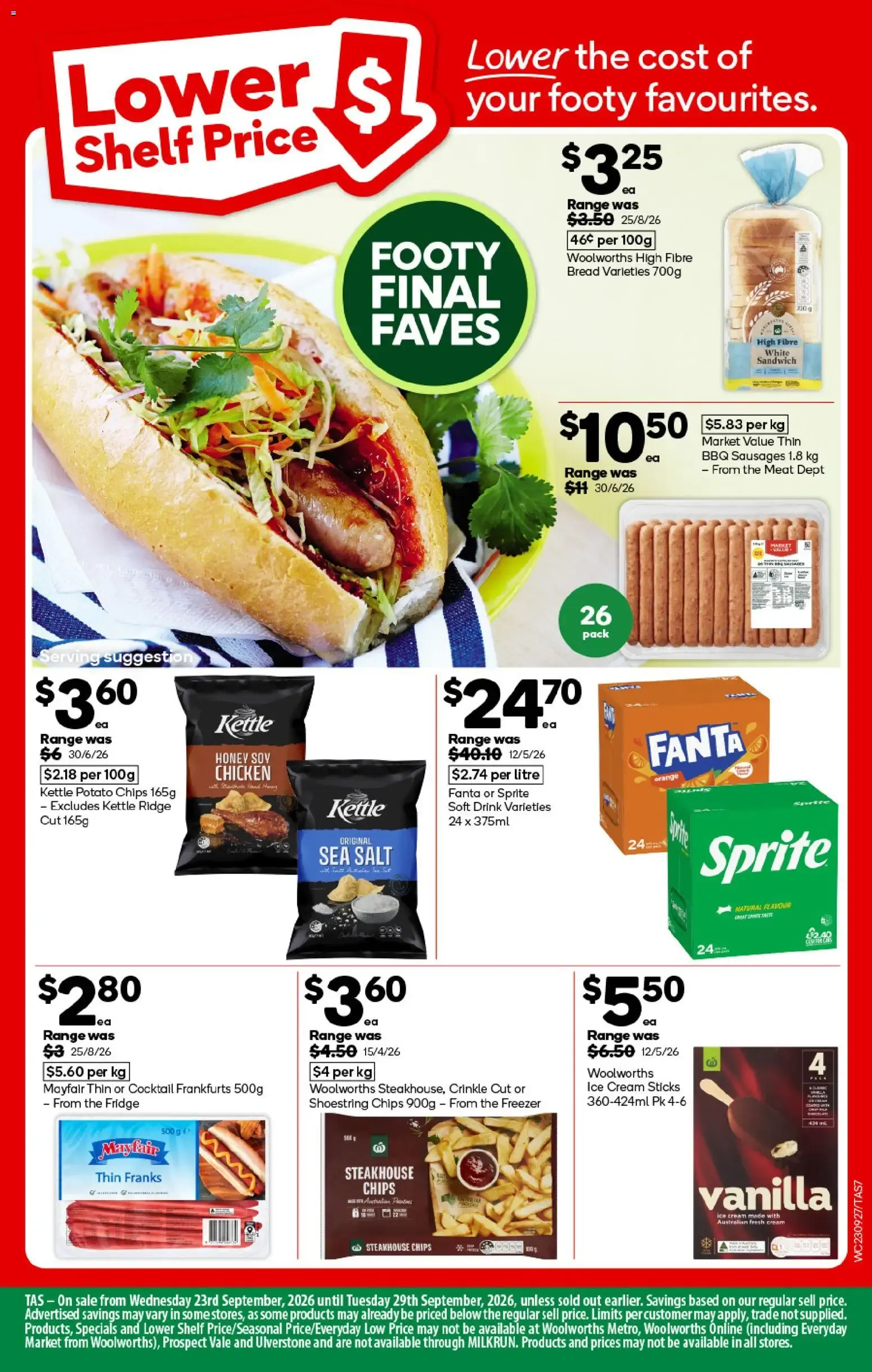 FOOTY FAVES - Catalogue valid from 23 September to 29 September 2026 - page 7