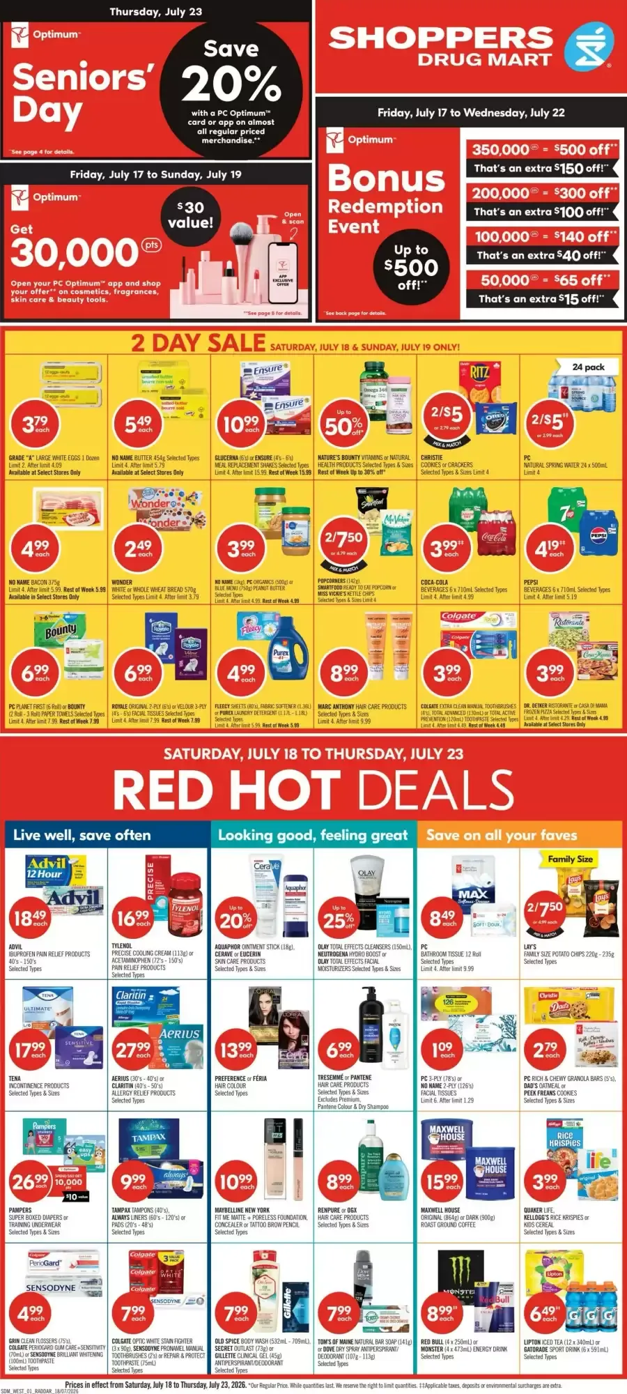 2 DAY SALE from July 18 to July 19 2026 - flyer page 2