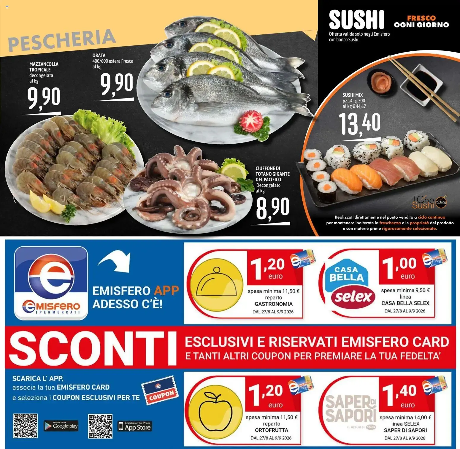 Emisfero Ipermercati Extra Convenienza da 27 agosto a 9 settembre di 2026 - Pagina del volantino 13