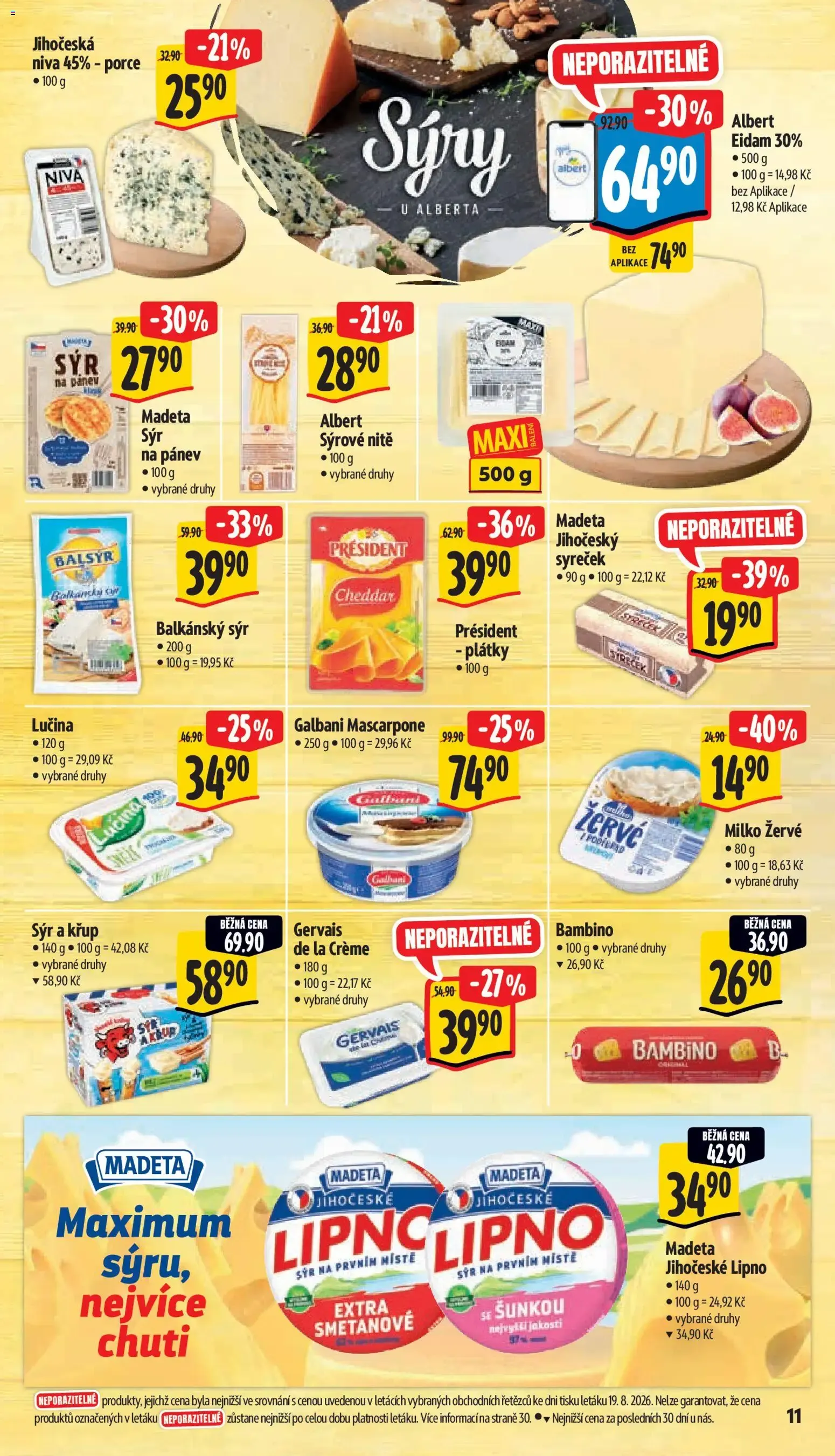 Albert leták - Hypermarket od 26.08.2026 - Akční leták - 26. srpna 8. září 2026 - Page 21