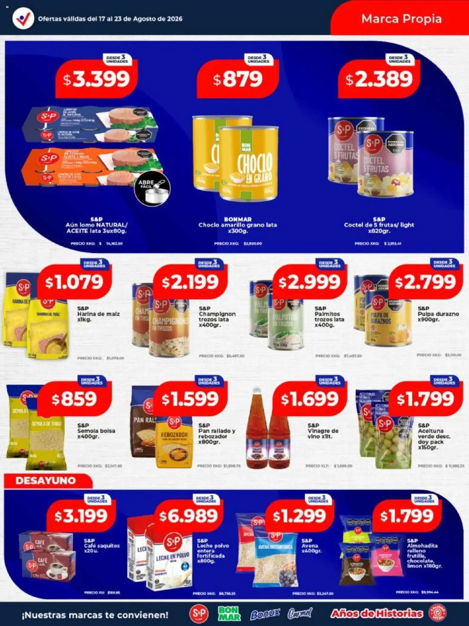Ofertas de Vital - Especial nuestras marcas || del 17/08/2026 - 23/08/2026 || Catálogo 17 de agosto al 23 de agosto 2026 - Página 2 del catálogo
