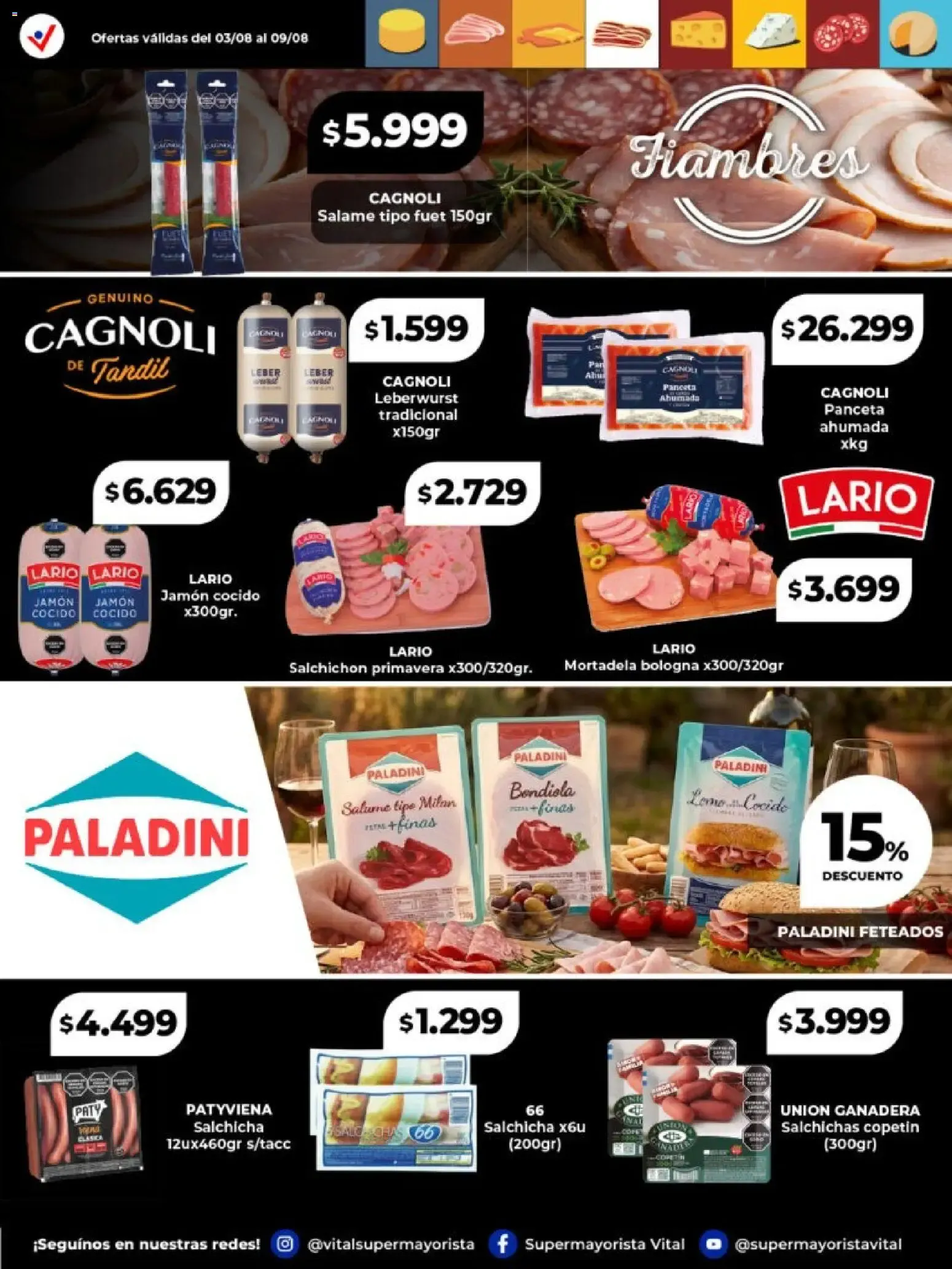 Ofertas de Vital - Especial de frescos || del 03/08/2026 - 09/08/2026 || Catálogo 3 de agosto al 9 de agosto 2026 - Página 9 del catálogo
