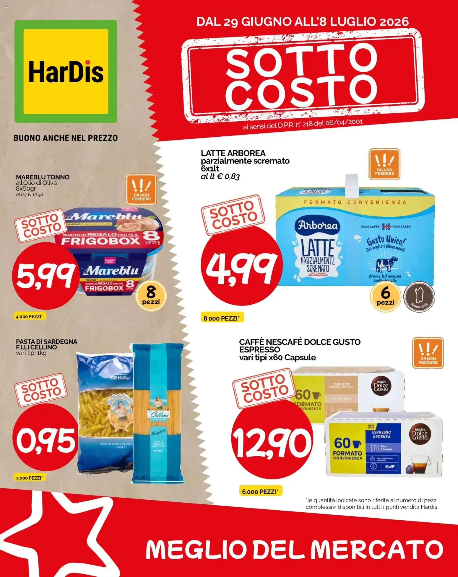 HarDis volantino dal 29/06/2026 - online Offerte