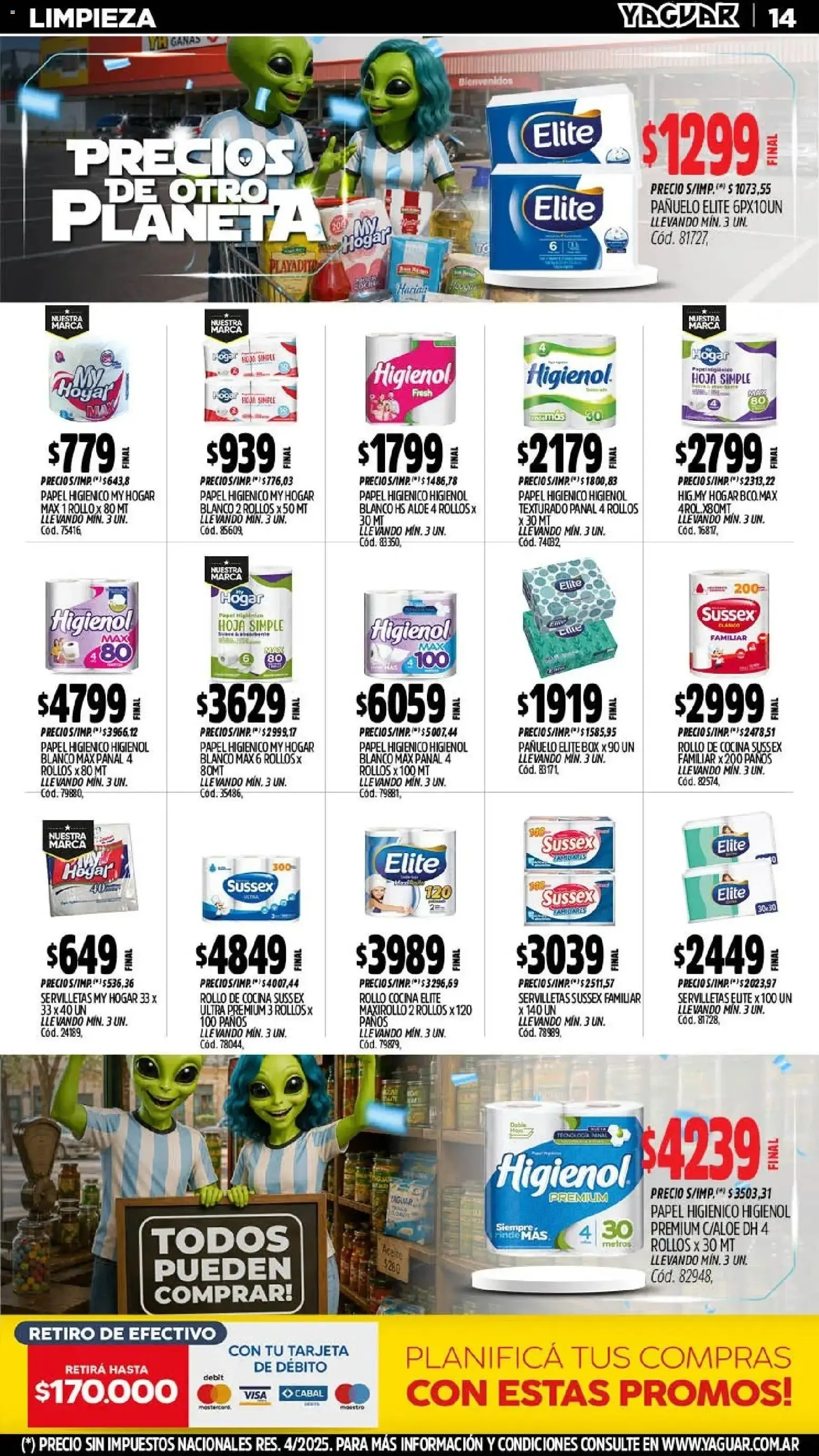 Ofertas de Yaguar - Oferta Semanal Trelew del 13/07/2026 - 19/07/2026 13 de julio al 19 de julio 2026 - Página 16 del catálogo