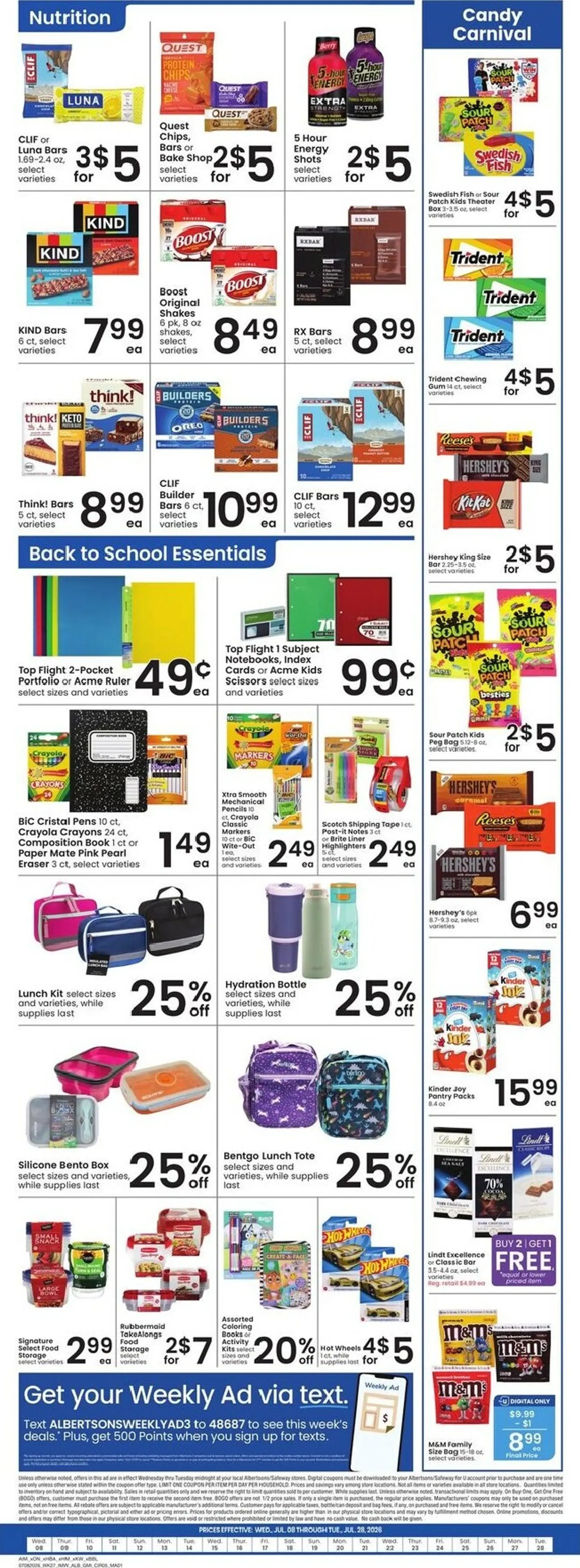 Weekly ad Current Albertsons leaflet valid from Wednesday 07/22/2026 to Tuesday 07/28/2026 from July 22 to July 28 2026 - Page 5