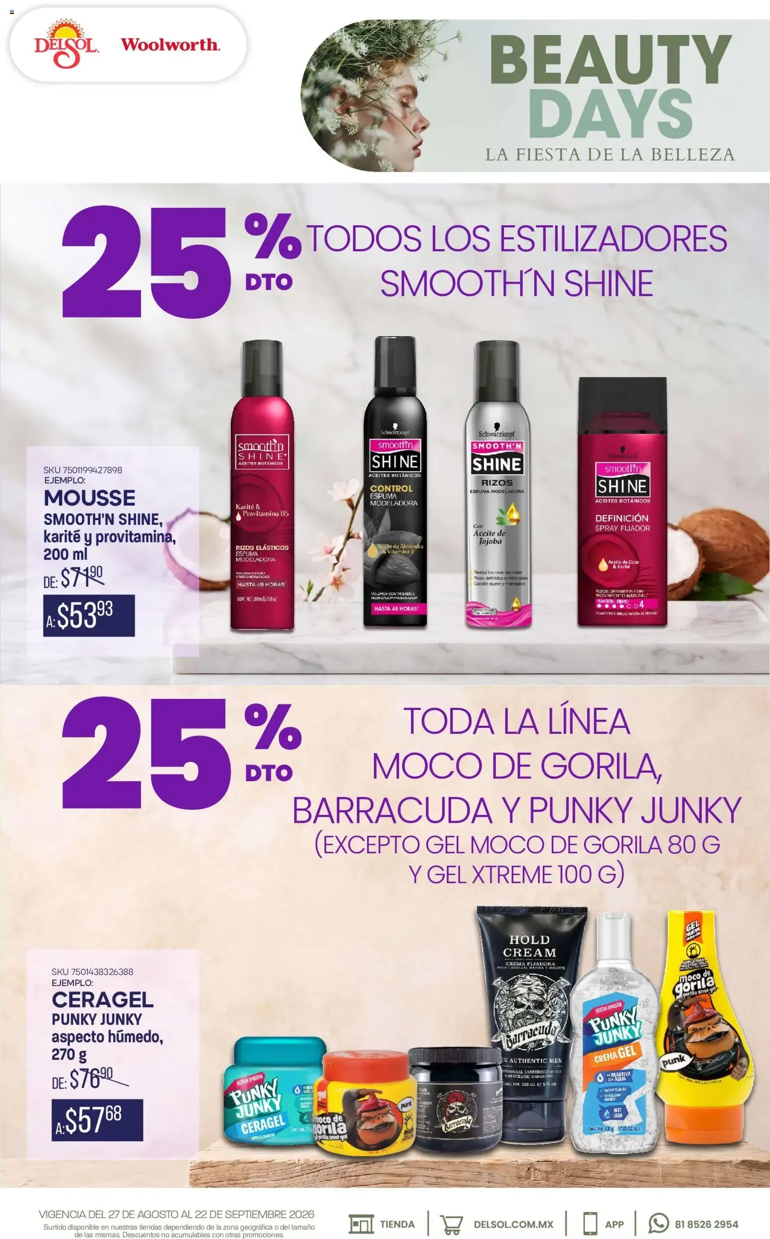 Catálogo de Del Sol y Woolworth katalog Beauty Days (27/08/2026 - 22/09/2026) - catálogo en línea 27 de agosto al 22 de septiembre 2026 - Pagina 2