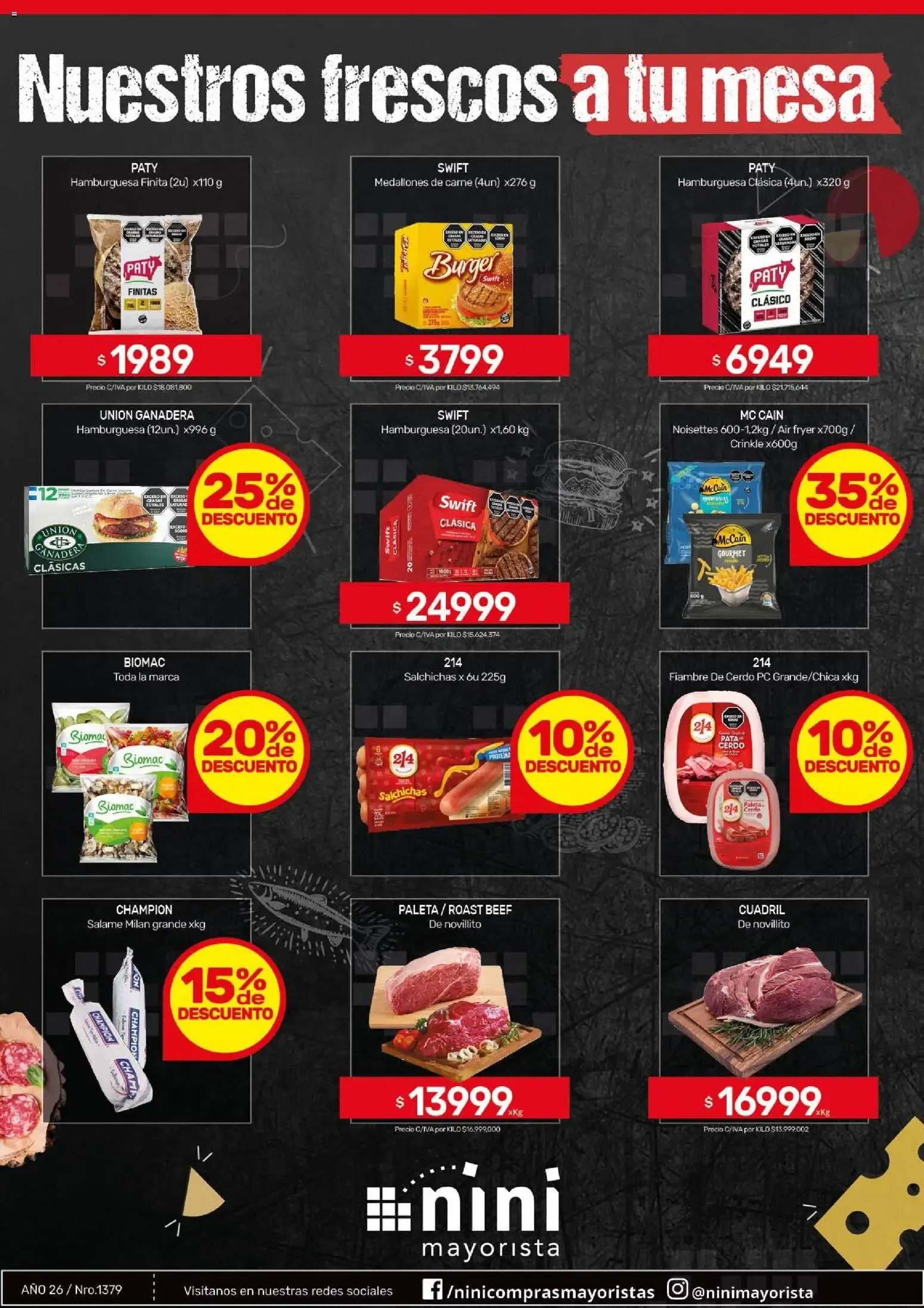 Ofertas de NINI Mayorista catálogo del 28/09/2026 - 04/10/2026 28 de septiembre al 4 de octubre 2026 - Página 43 del catálogo