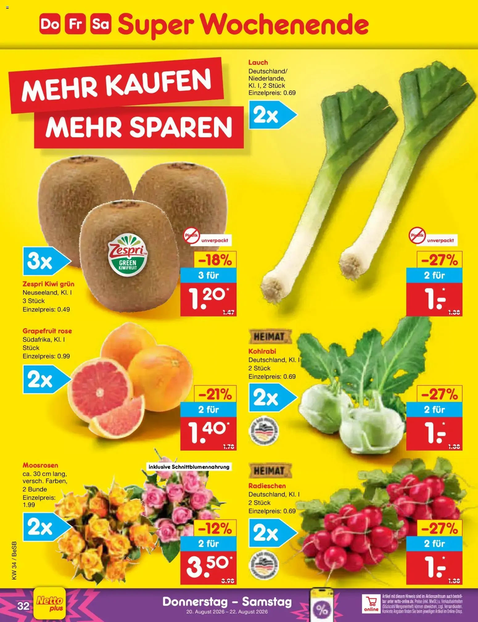 Netto Marken-Discount Prospekt (ab 17.08.2026) » Angebote von 17. August bis 22. August 2026 - Prospekt seite 50