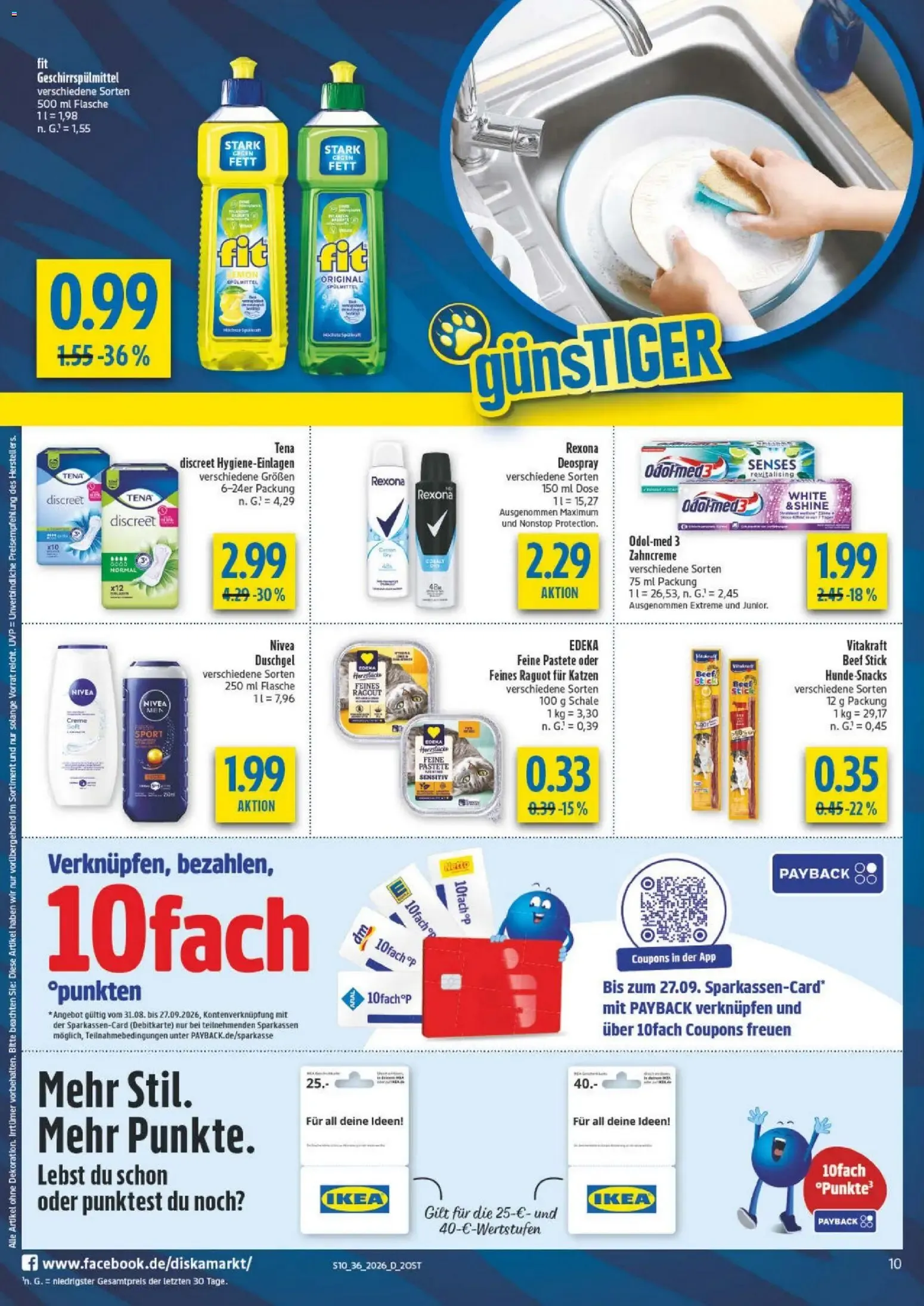 Diska von 31. August bis 5. September 2026 - Prospekt seite 10