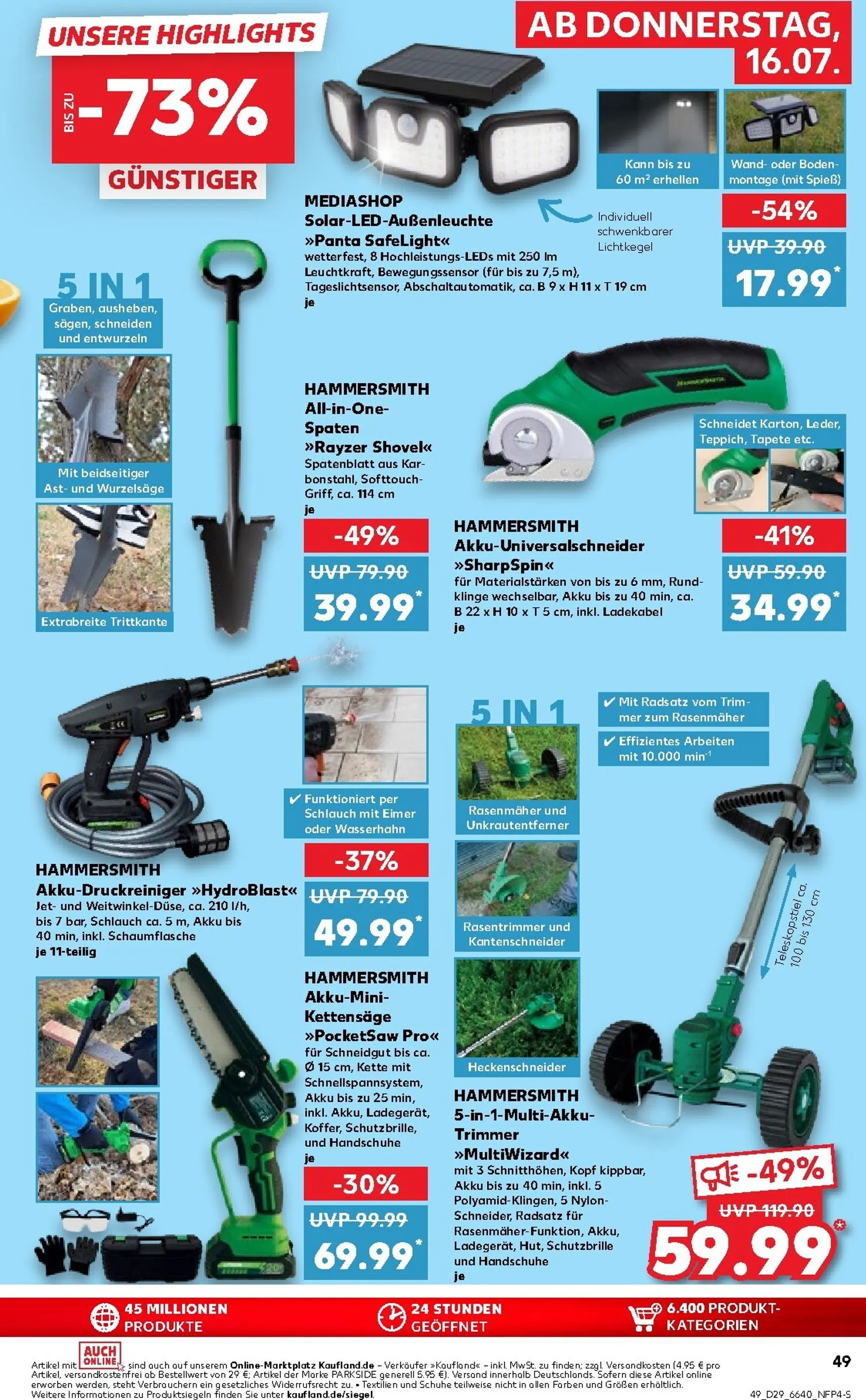 Kaufland Prospekt nächste Woche – von Donnerstag 16.07.2026 bis Mittwoch 22.07.2026 von 16. Juli bis 22. Juli 2026 - Prospekt seite 50