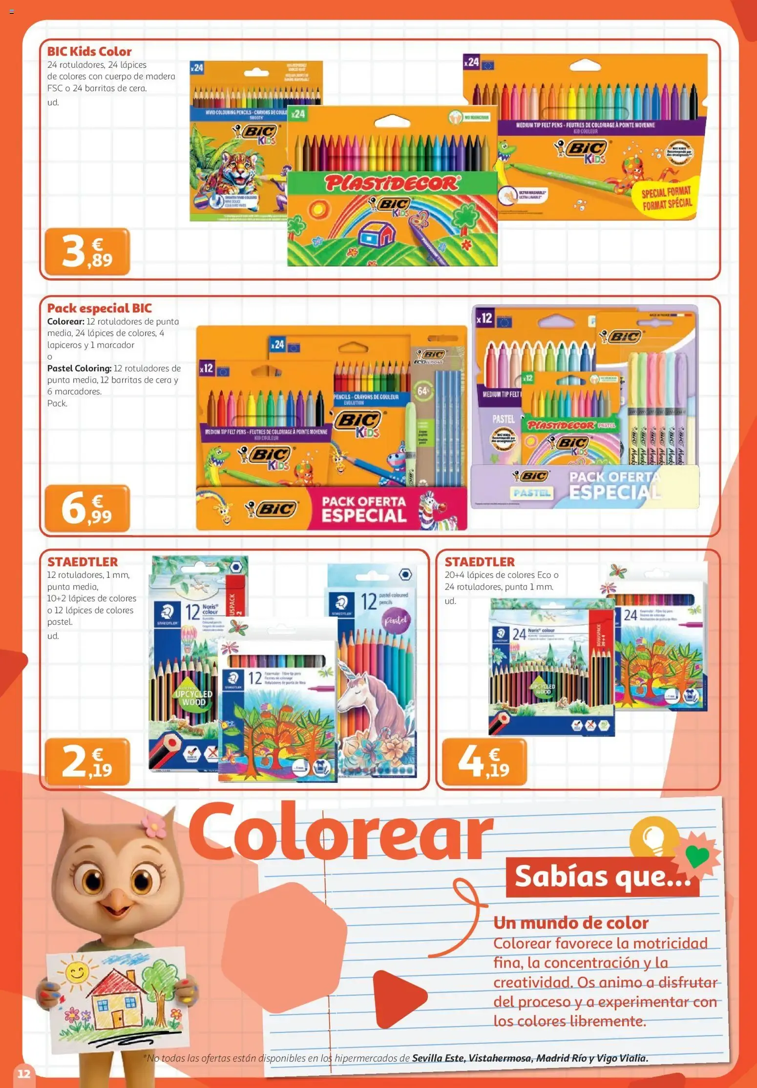 Catálogo de Alcampo - Vuelta al Cole 13 de agosto al 26 de agosto 2026 - Página 12