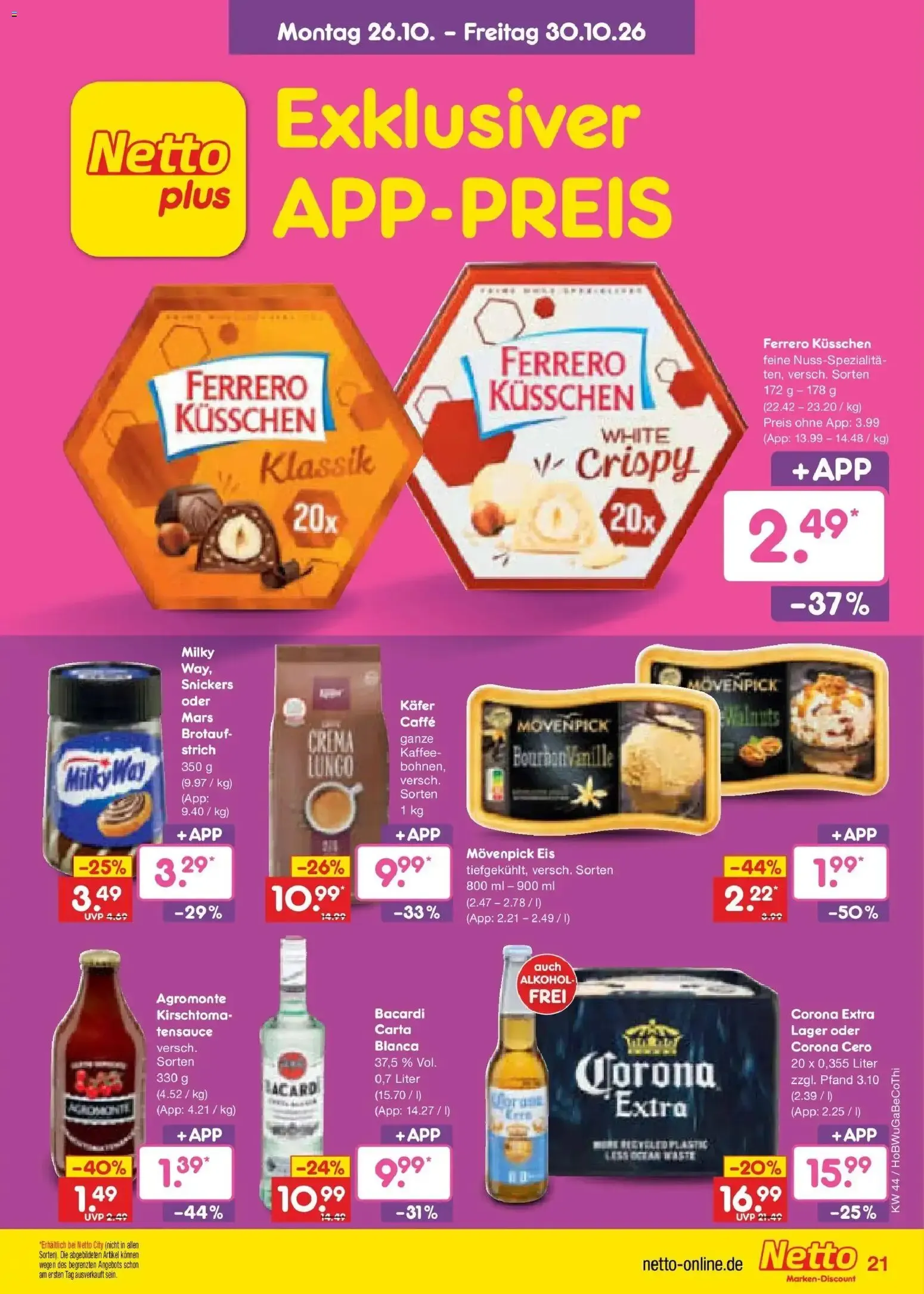 Netto Marken-Discount Prospekt Leipzig (ab 26.10.2026) » Angebote von 26. Oktober bis 30. Oktober 2026 - Prospekt seite 33