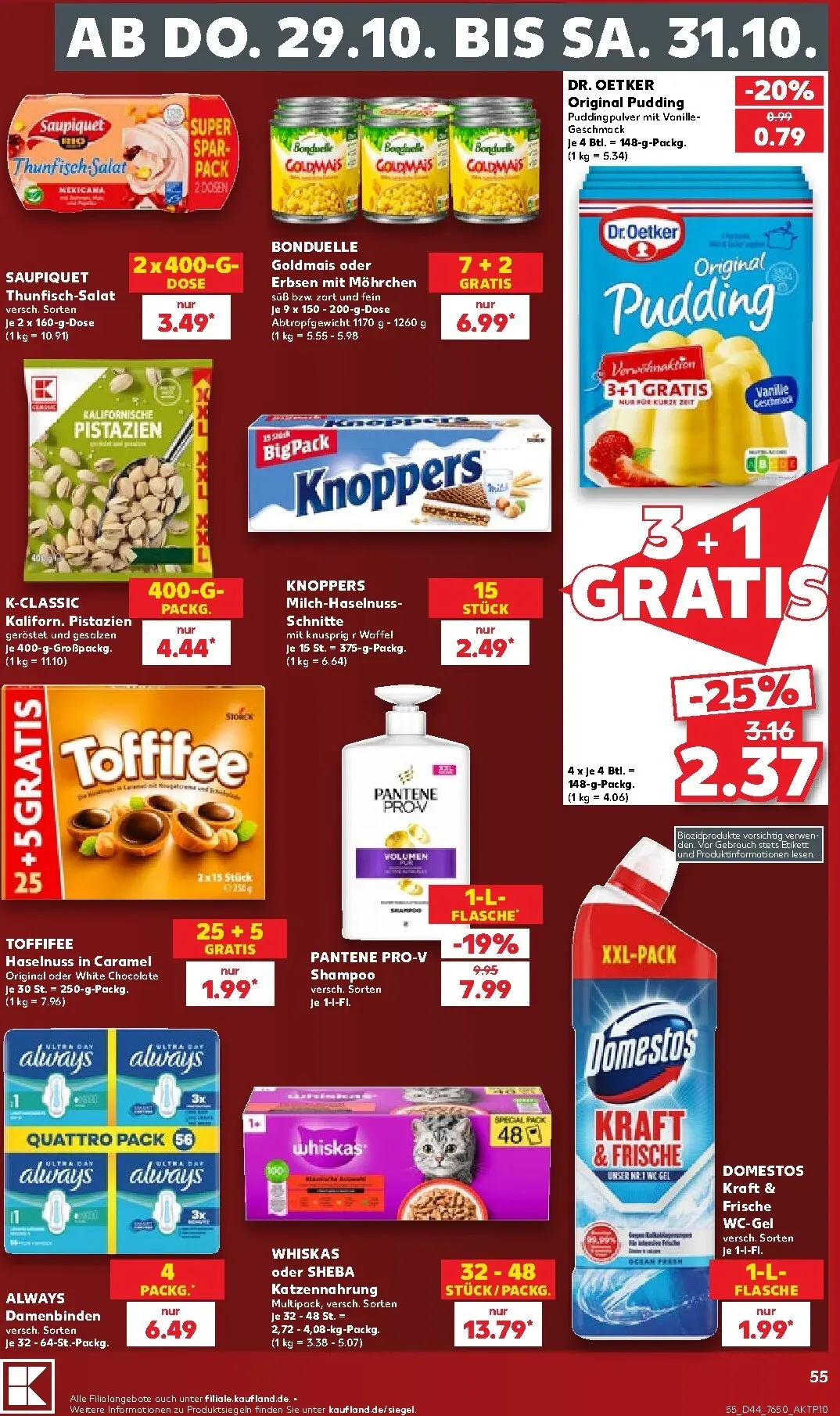 DEUTSCHLANDS BESTE PREISE von 26. Oktober bis 31. Oktober 2026 - Prospekt seite 56