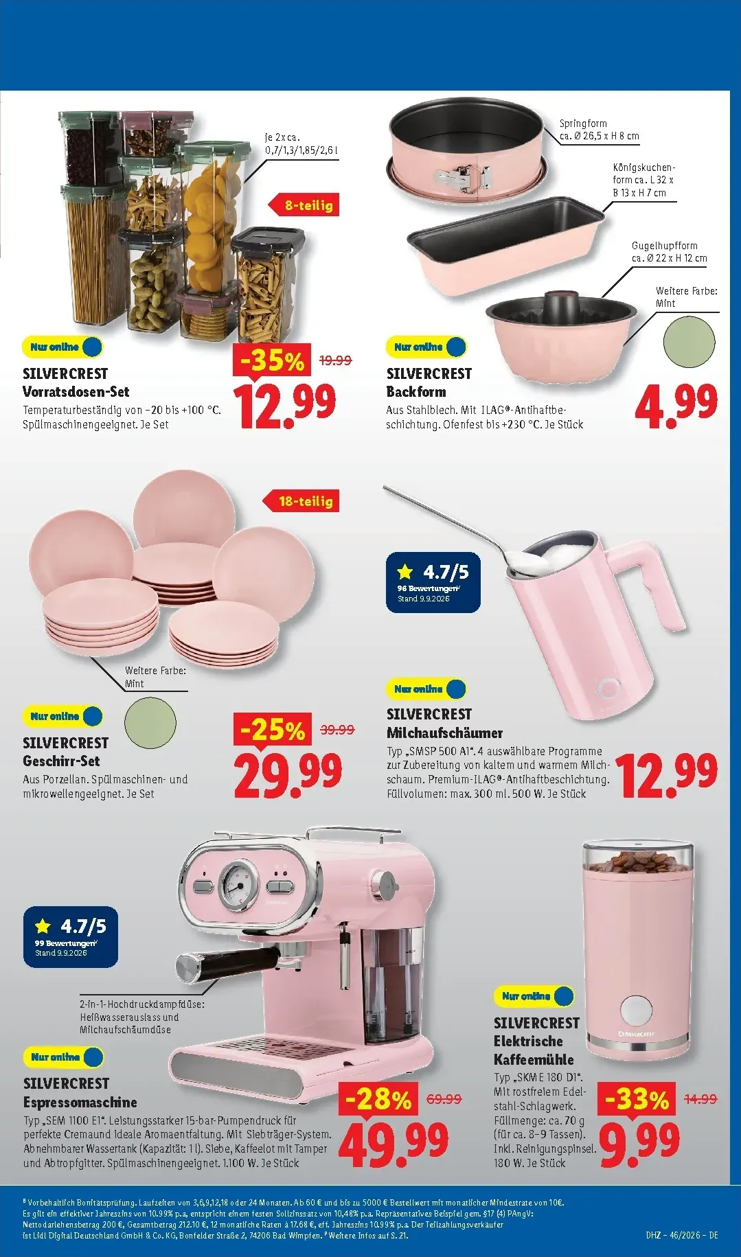 Lidl - Nonfood Prospekt nächste Woche – von Montag 09.11.2026 bis Samstag 14.11.2026 von 9. November bis 14. November 2026 - Prospekt seite 5