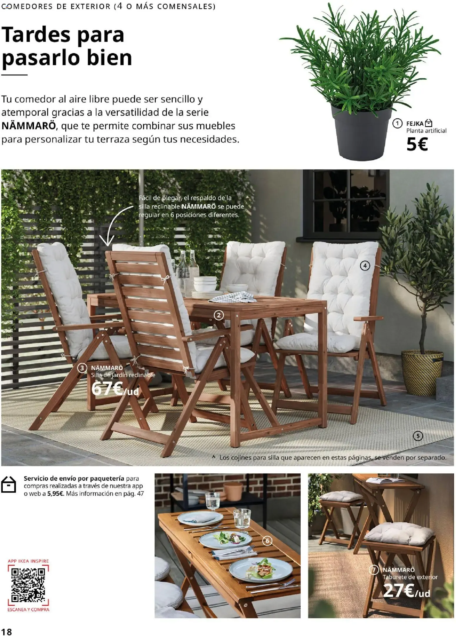 Catálogo de IKEA - Muebles de exterior del 01/09/2026 1 de septiembre al 31 de enero 2027 - Página 18