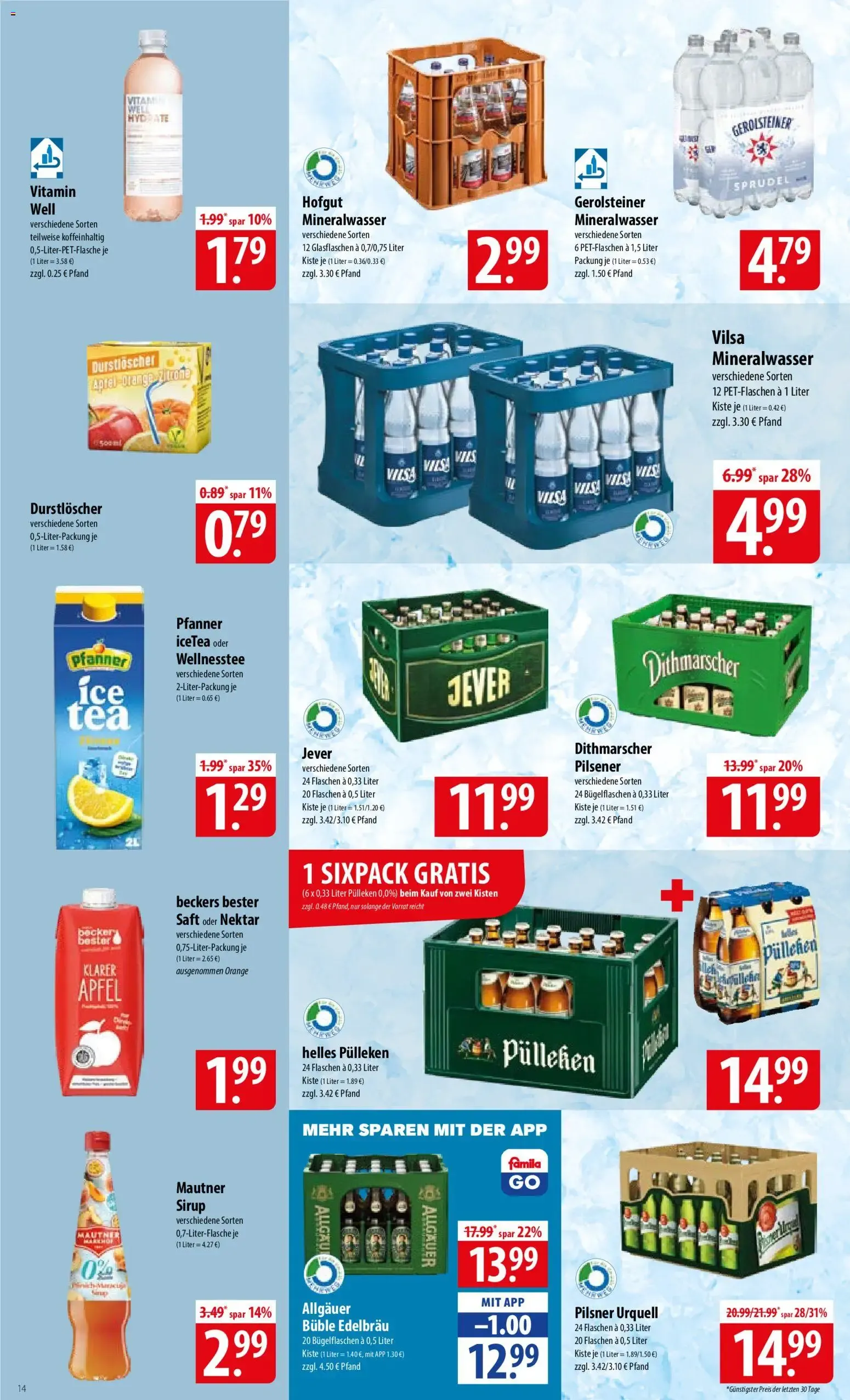 Famila Prospekt (ab 08.06.2026) zum Blättern von 8. Juni bis 13. Juni 2026 - Prospekt seite 14