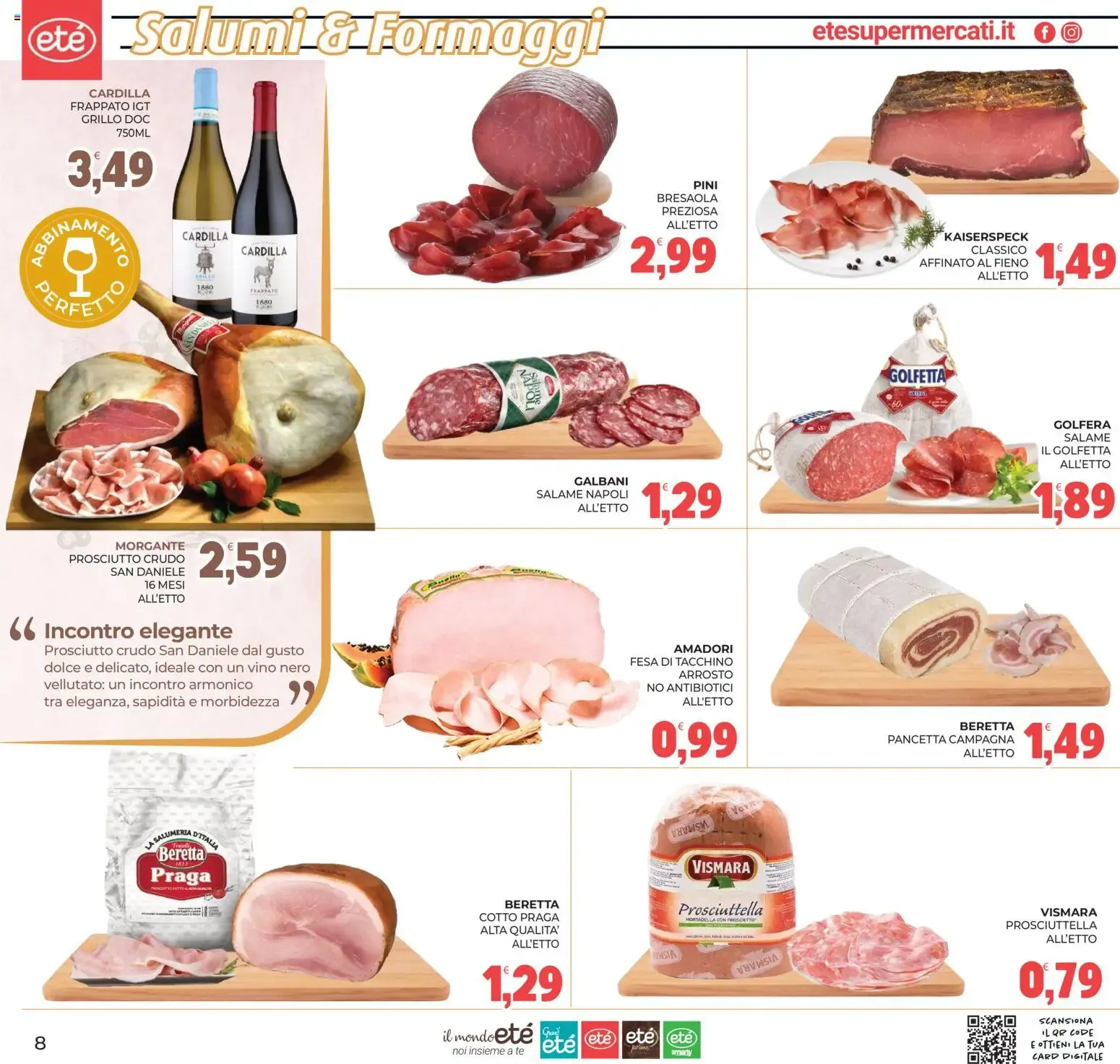 Eté volantino dal 28/07/2026 - online Offerte da 28 luglio a 6 agosto di 2026 - Pagina del volantino 8
