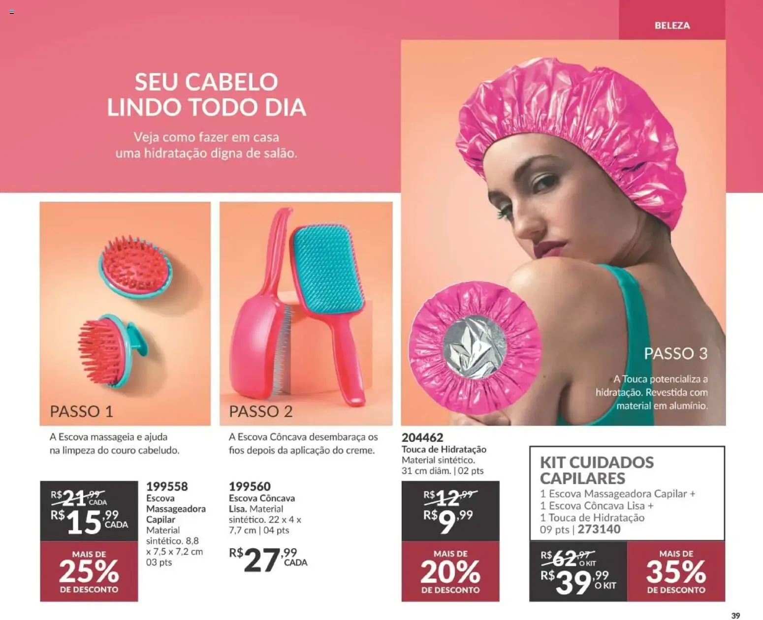 Encarte de Revista Avon - Campanha 14: Casa & Estilo de 01/09/2026 | Promoção Online 1 de setembro até 21 de setembro 2026 - Pagina 39