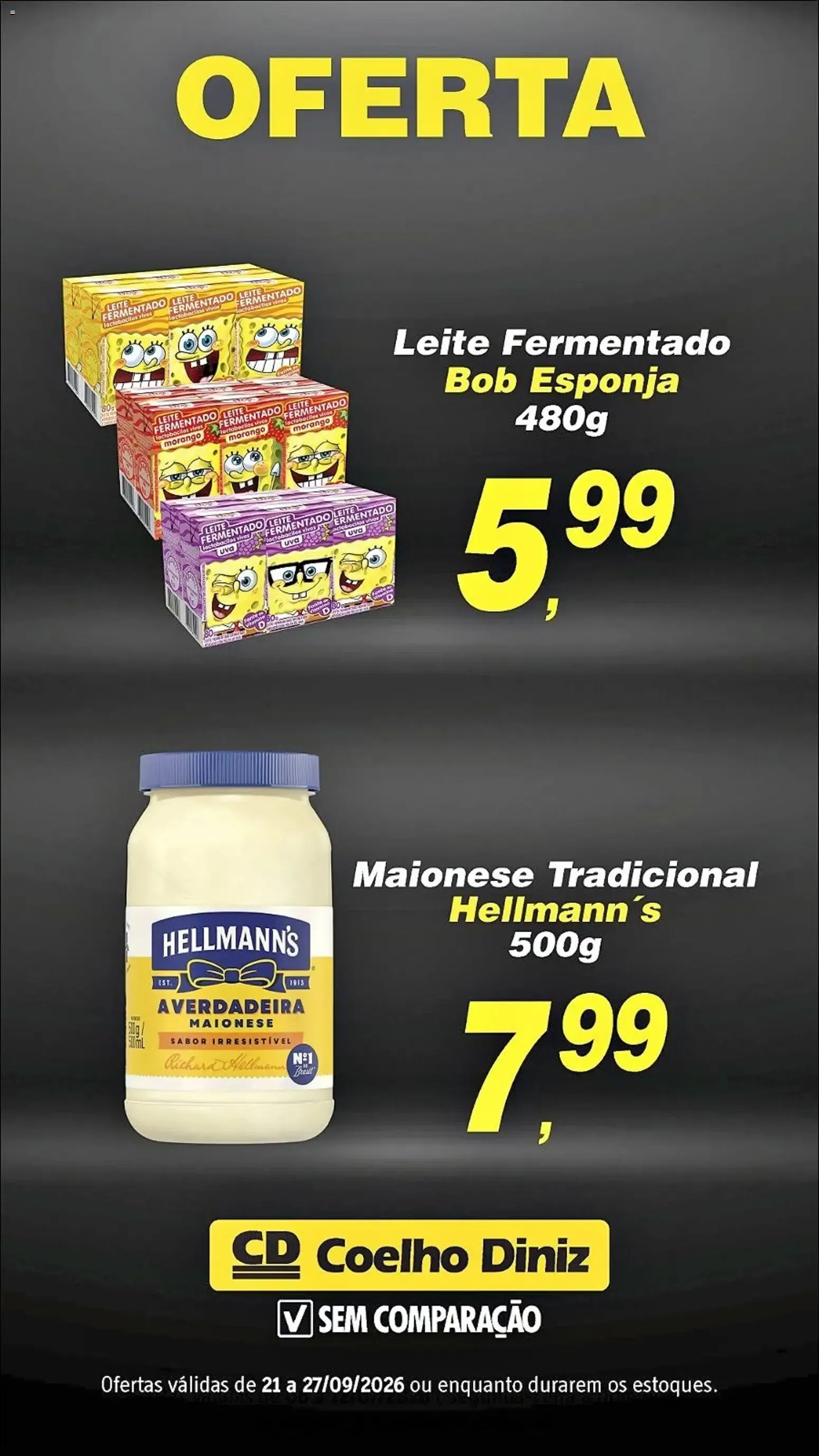 Encarte de Coelho Diniz ofertas Semanal de 21/09/2026 | Promoções Online 21 de setembro até 27 de setembro 2026 - Pagina 1