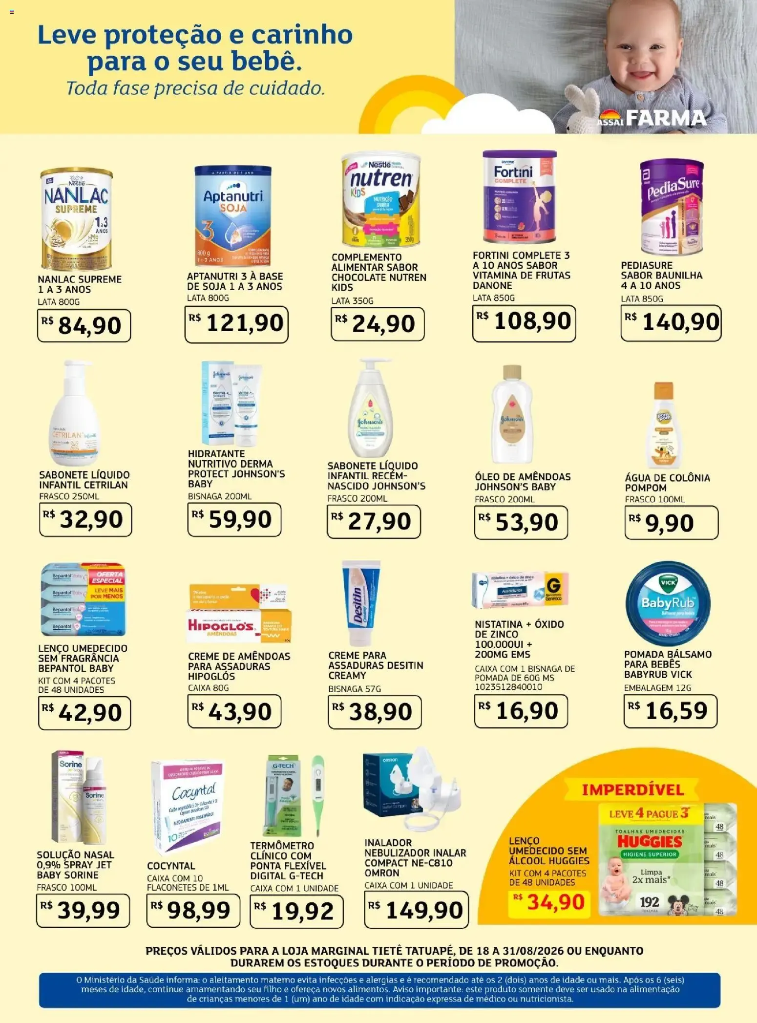 Encarte de Assaí Farma - Grandes Ofertas de Inauguração Loja Assaí Marginal Tietê Tatuapé 17 de agosto até 31 de agosto 2026 - Pagina 4