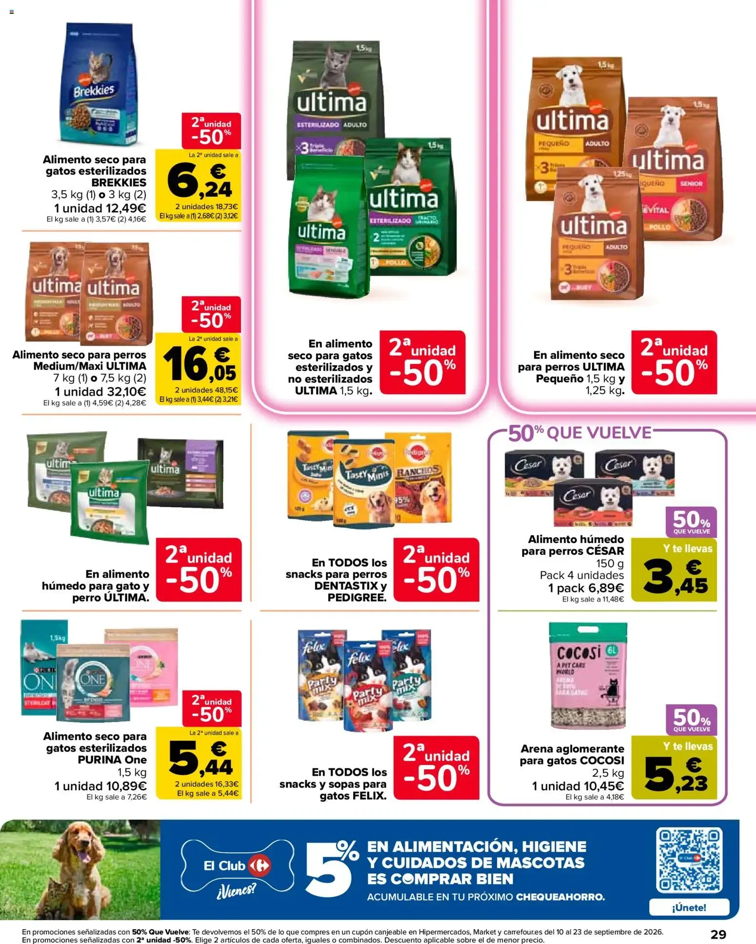 Catálogo de Carrefour Market folleto 26/08/2026 - 09/09/2026 26 de agosto al 9 de septiembre 2026 - Página 29