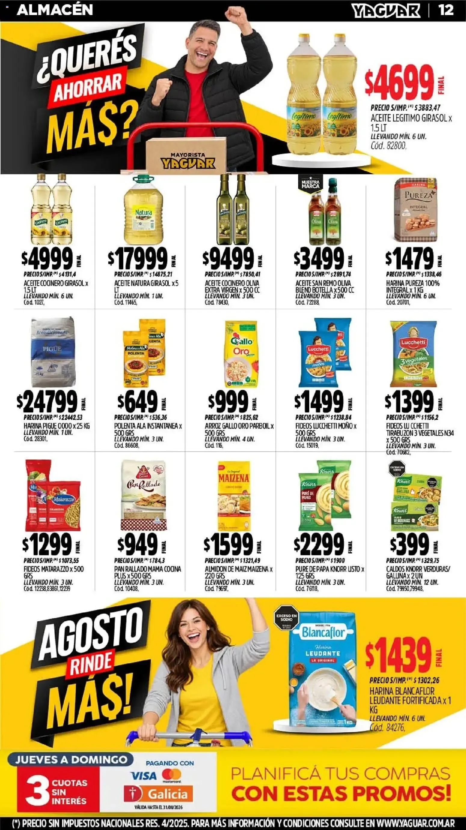 Ofertas de Yaguar - Oferta Semanal General Roca del 24/08/2026 - 29/08/2026 24 de agosto al 29 de agosto 2026 - Página 12 del catálogo