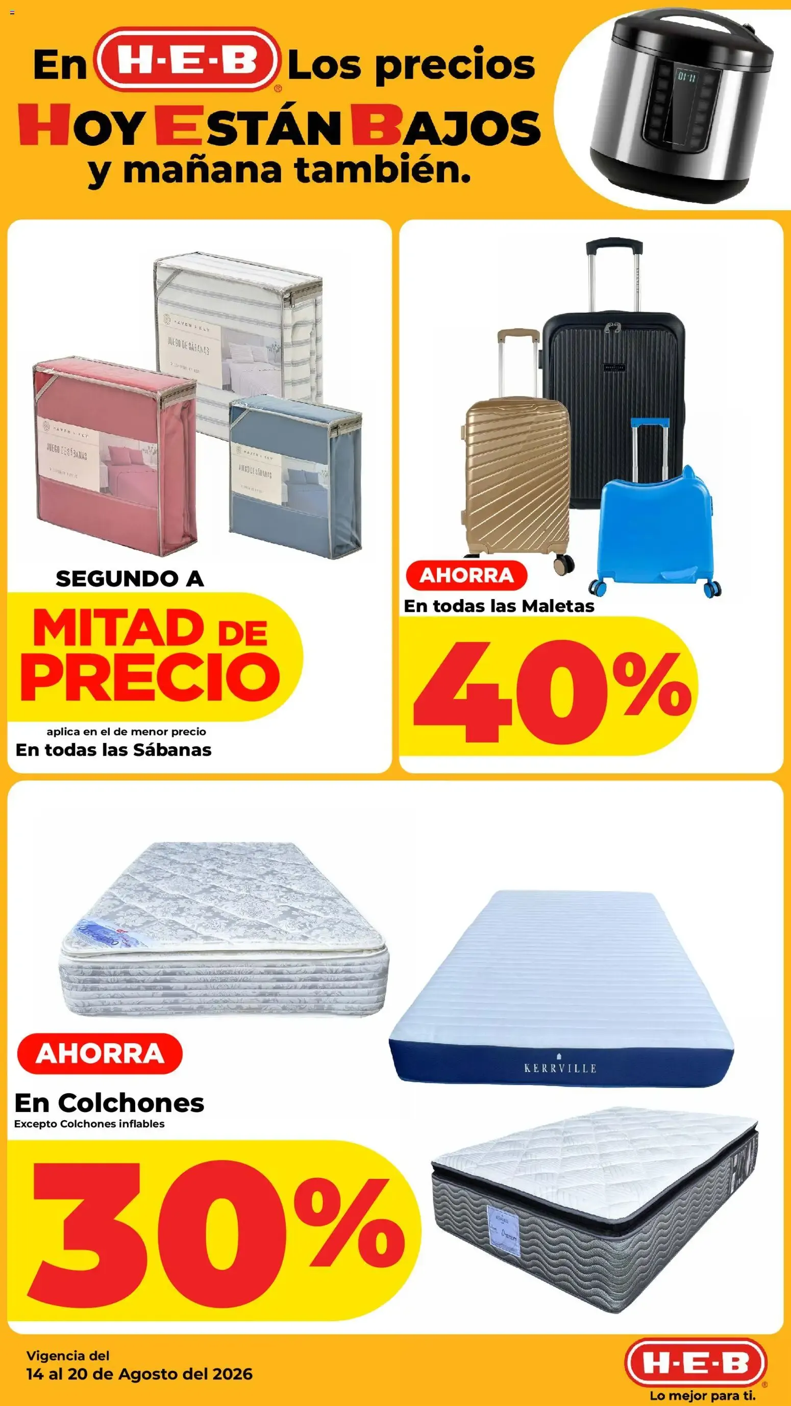 Catálogo de En H-E-B Los precios HOY ESTÁN BAJOS y mañana también. 14 de agosto al 17 de agosto 2026 - Pagina 18