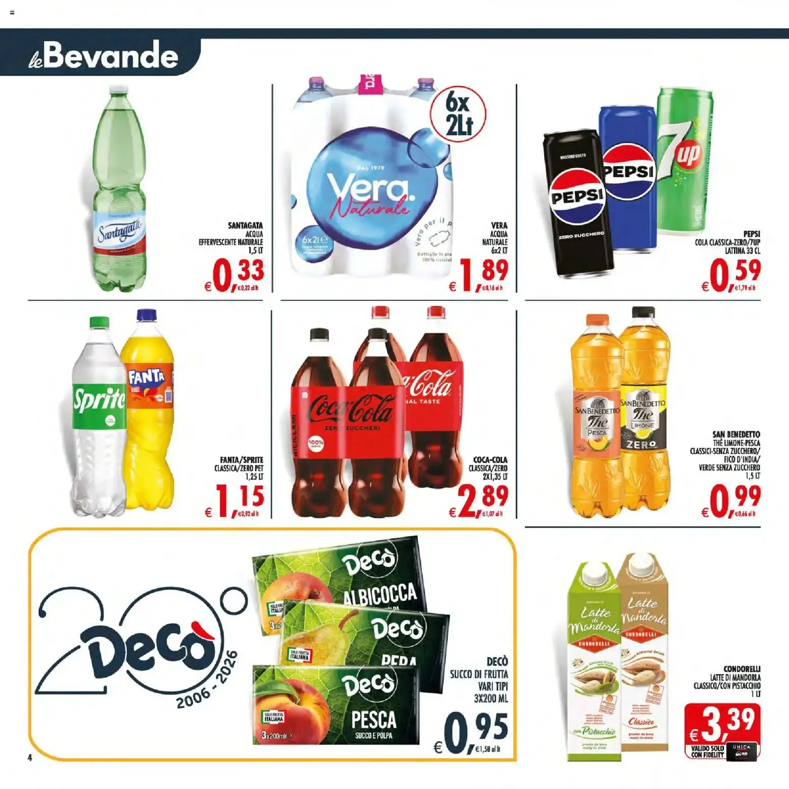 Nuovo Decò volantino Maxistore, Supermercati Lipari dal 30/06/2026 > offerte anteprima 🛍️ da 30 giugno a 9 luglio di 2026 - Pagina del volantino 4