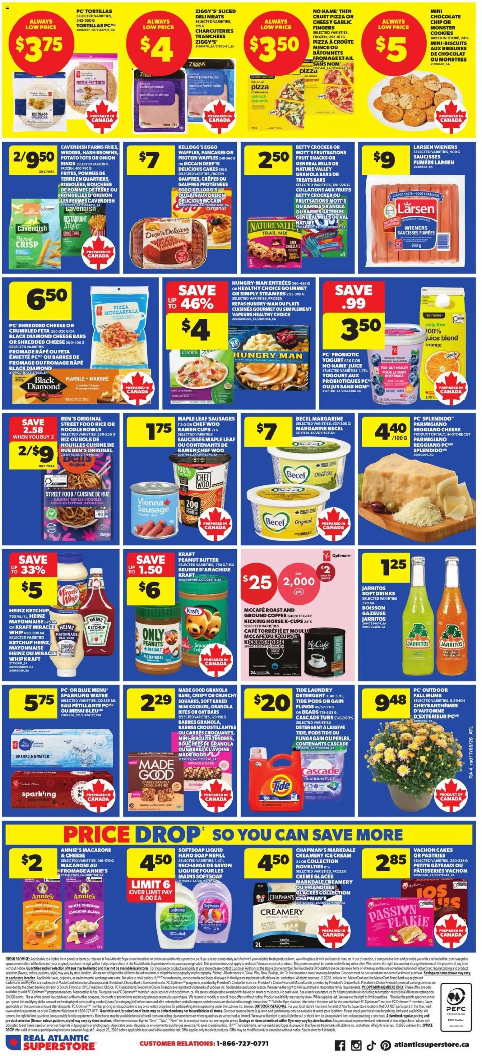 Atlantic Superstore weekly flyer / circulaire from Aug 20, 2026 > weekly specials & deals from August 20 to August 26 2026 - flyer page 2