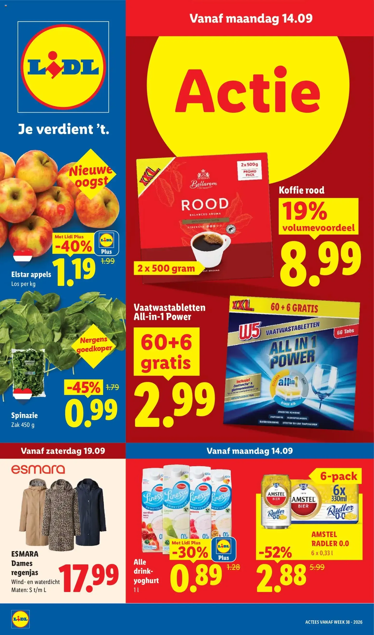 Lidl Actie Folder van 14 september tot 20 september 2026 - Folder pagina 1