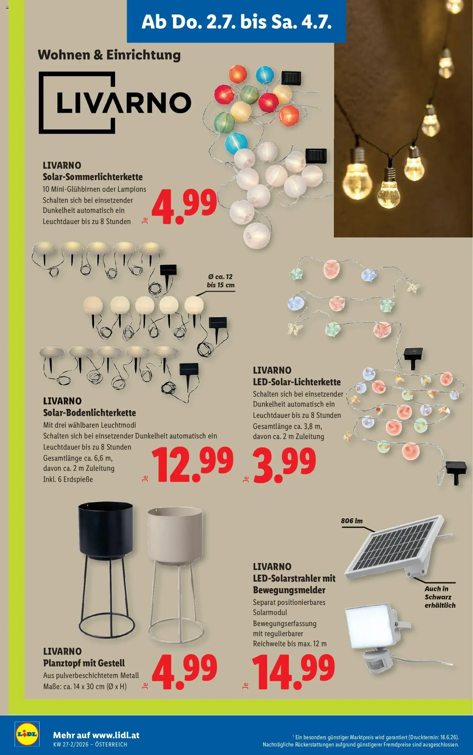 Lidl - Ofertas XXL (02.07. - 04.07.) von 2. Juli bis 4. Juli 2026 - Flugblätt seite  20