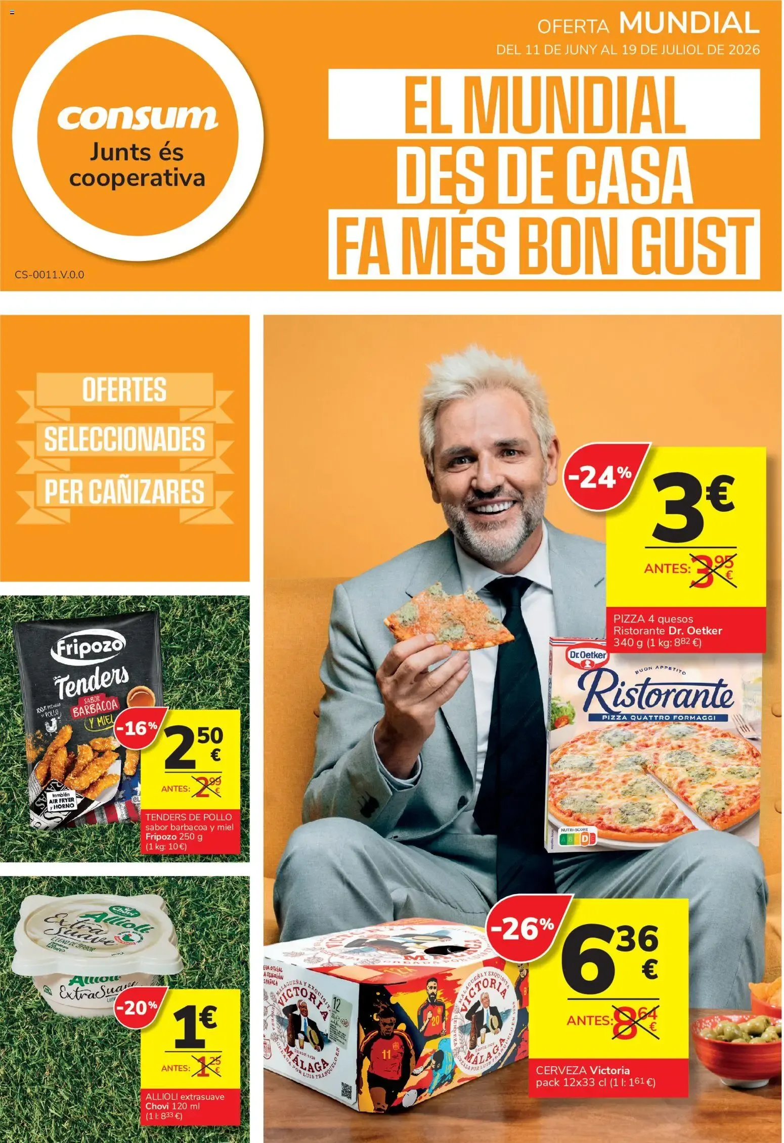 Catálogo de Consum El Mundial 11/06/2026 - 19/07/2026 11 de junio al 19 de julio 2026 - Página 1