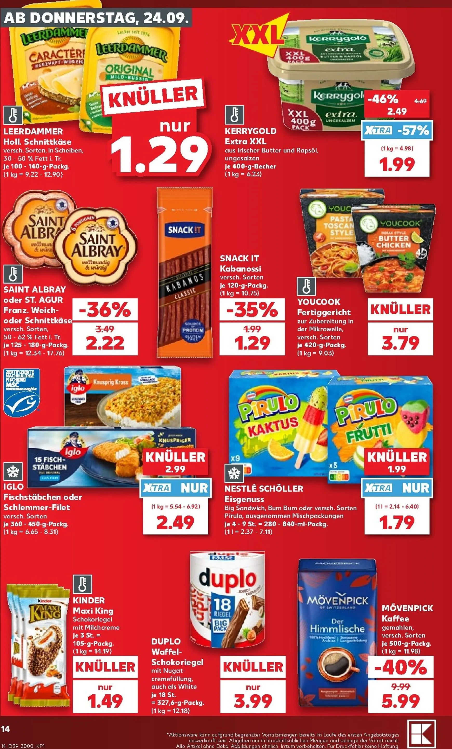Kaufland Prospekt nächste Woche – von Donnerstag 24.09.2026 bis Mittwoch 30.09.2026 von 24. September bis 30. September 2026 - Prospekt seite 15