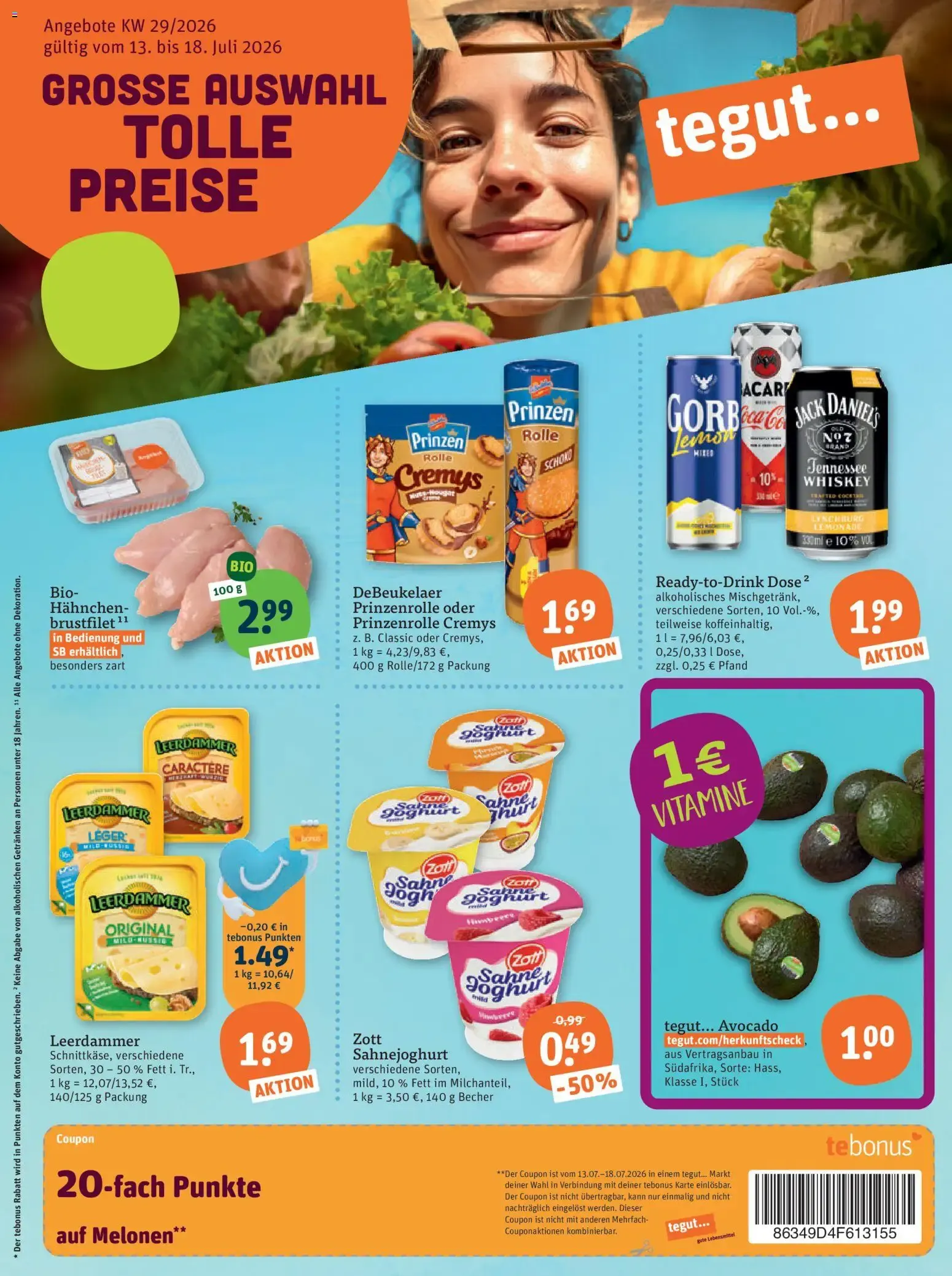 Tegut ENDSPURT! von 17. Juli bis 18. Juli 2026 - Prospekt seite 3