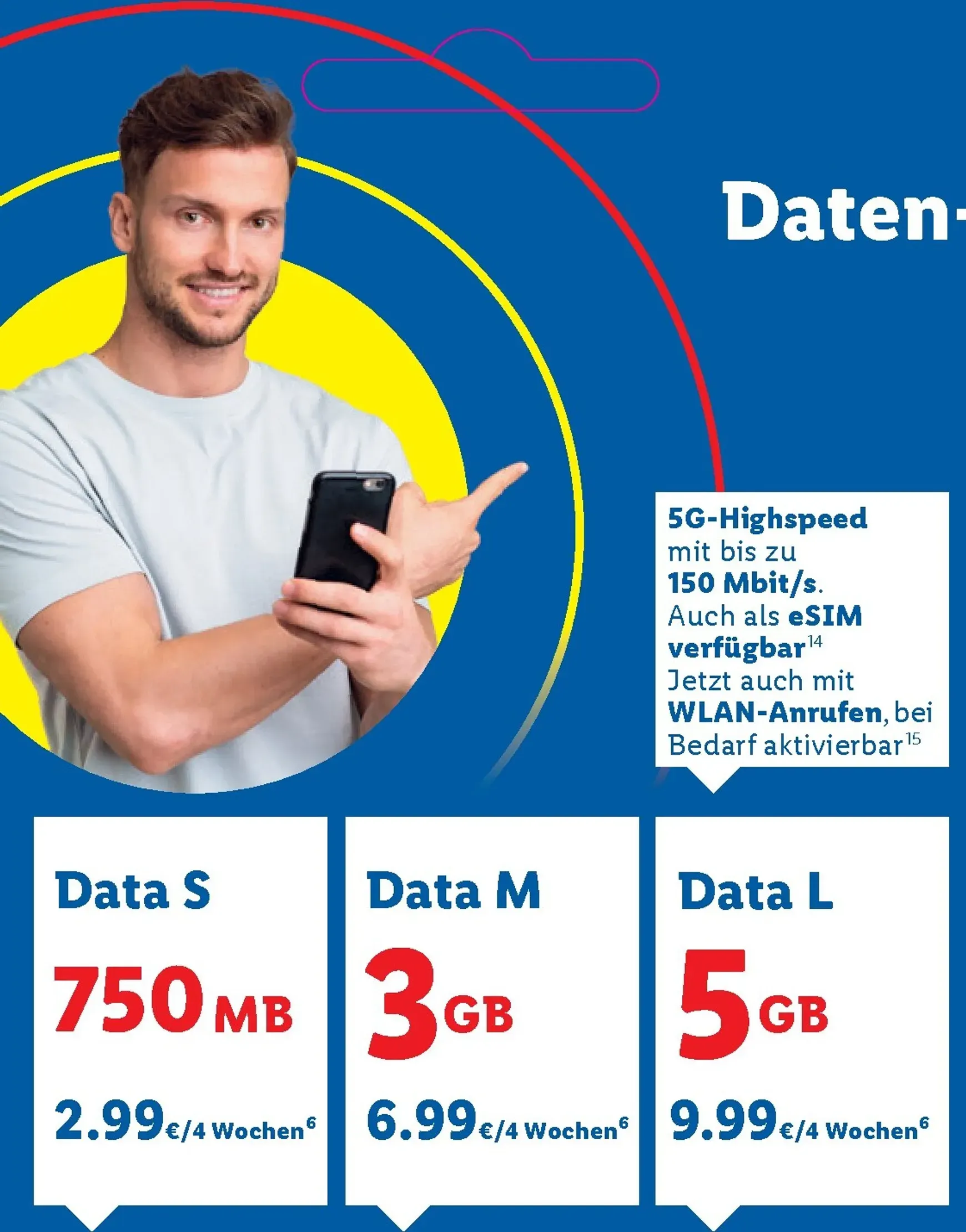 Lidl Connect - Tarif Übersicht von 1. Oktober bis 31. August 2026 - Prospekt seite 10