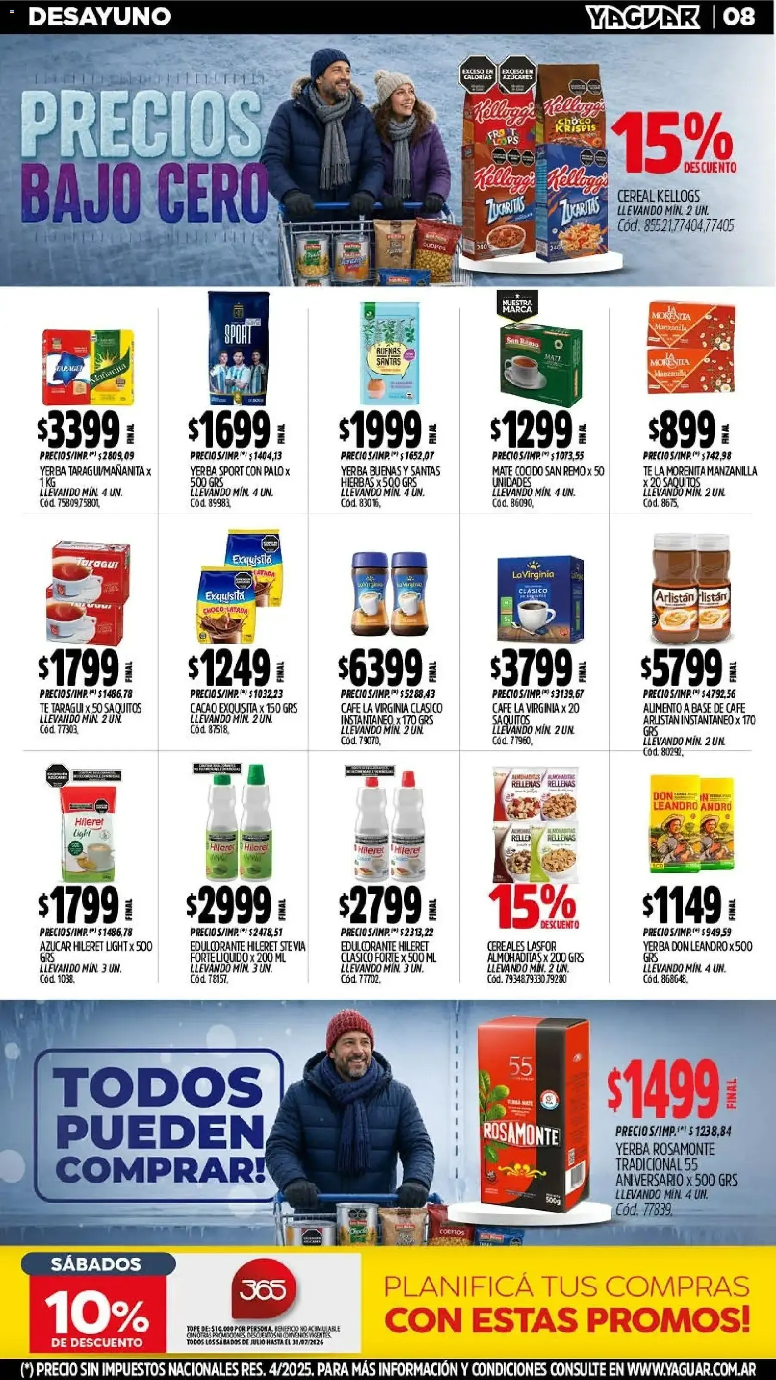 Ofertas de Precios Bajo Cero 20 de julio al 25 de julio 2026 - Página 8 del catálogo