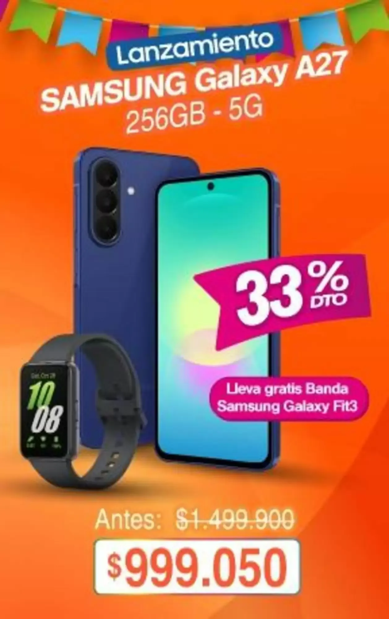 Catalogo de Lanzamiento SAMSUNG Galaxy A27 256GB - 5G 24 de octubre al 28 de octubre 2026 - Pag 1