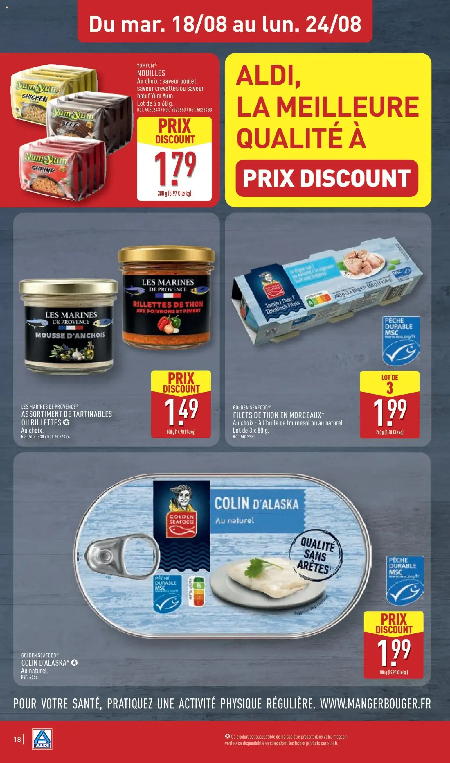 Aldi - Nos Bons Plans de la Semaine du 18 août au 24 août 2026 - Catalogue page 20