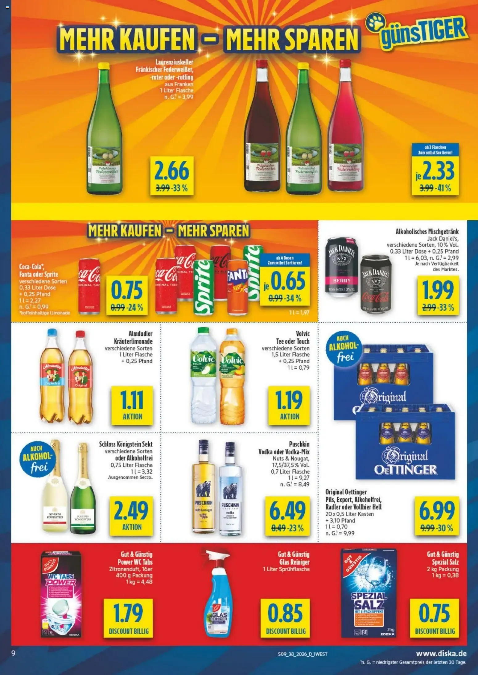 Diska von 14. September bis 19. September 2026 - Prospekt seite 9