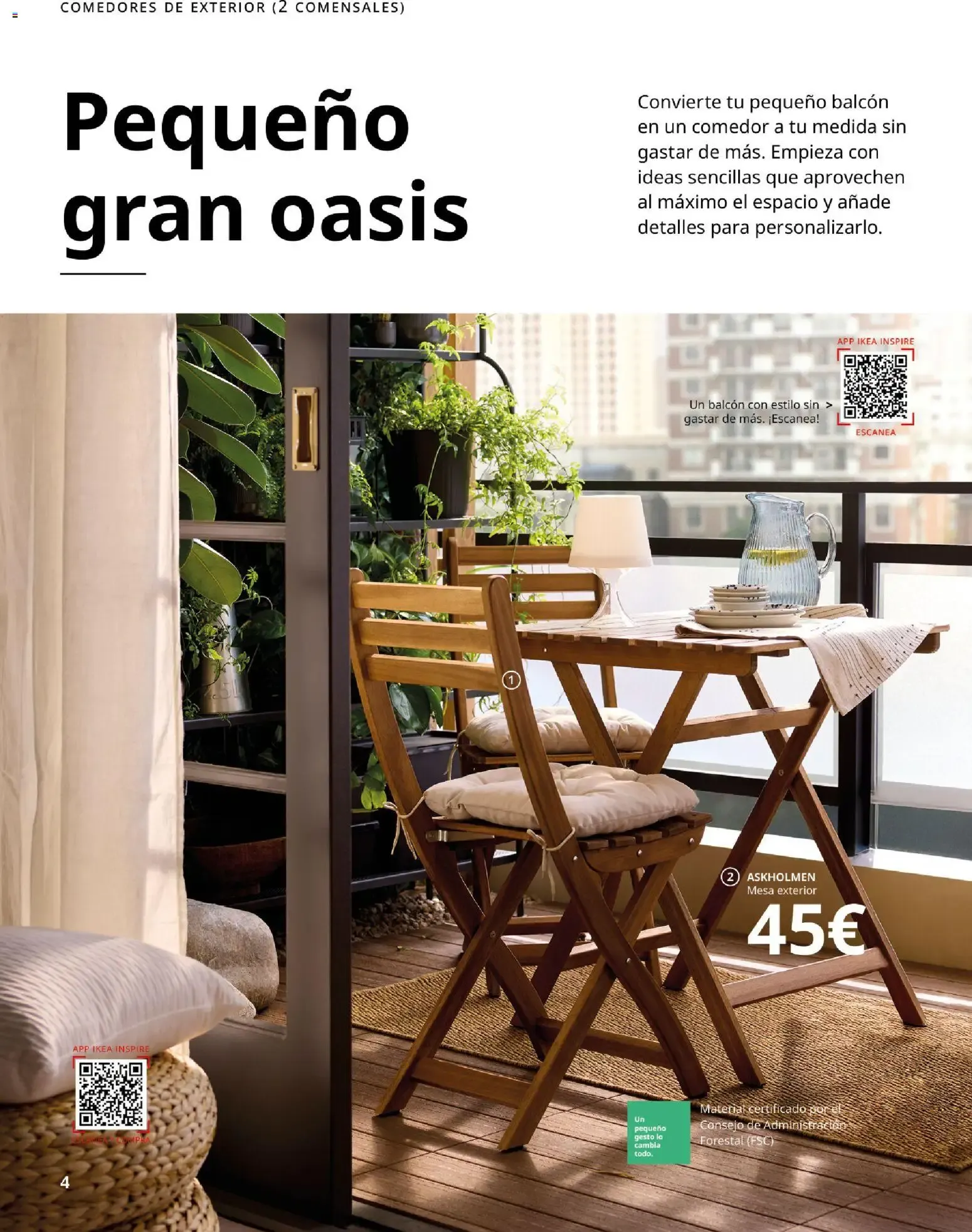 Catálogo de IKEA - Muebles de exterior del 01/09/2026 1 de septiembre al 31 de enero 2027 - Página 4