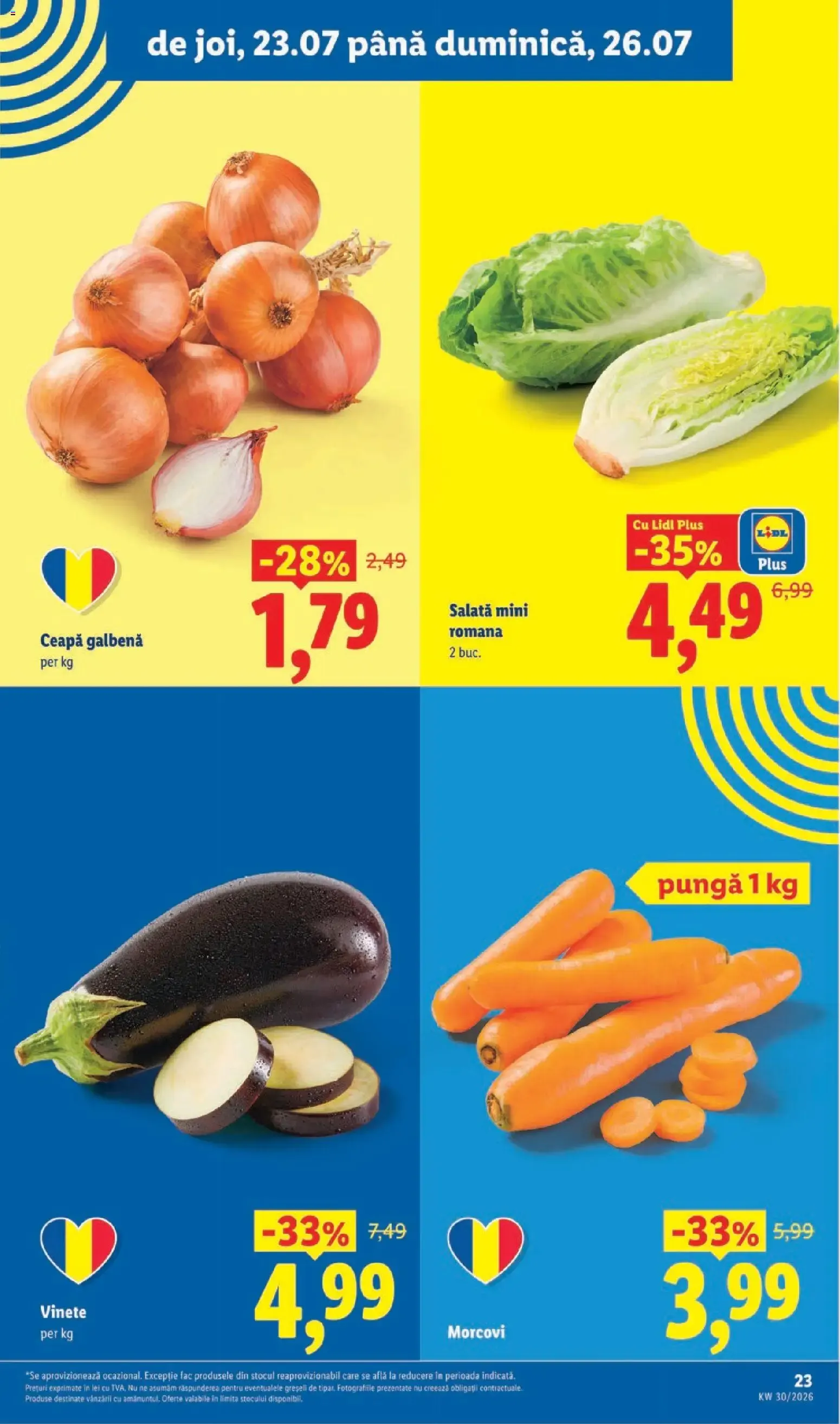 Catalog Catalog LIDL 20.07.2026 - Oferta și Revista online de la 20 iulie până la 26 iulie 2026 - Revista Pagina 23