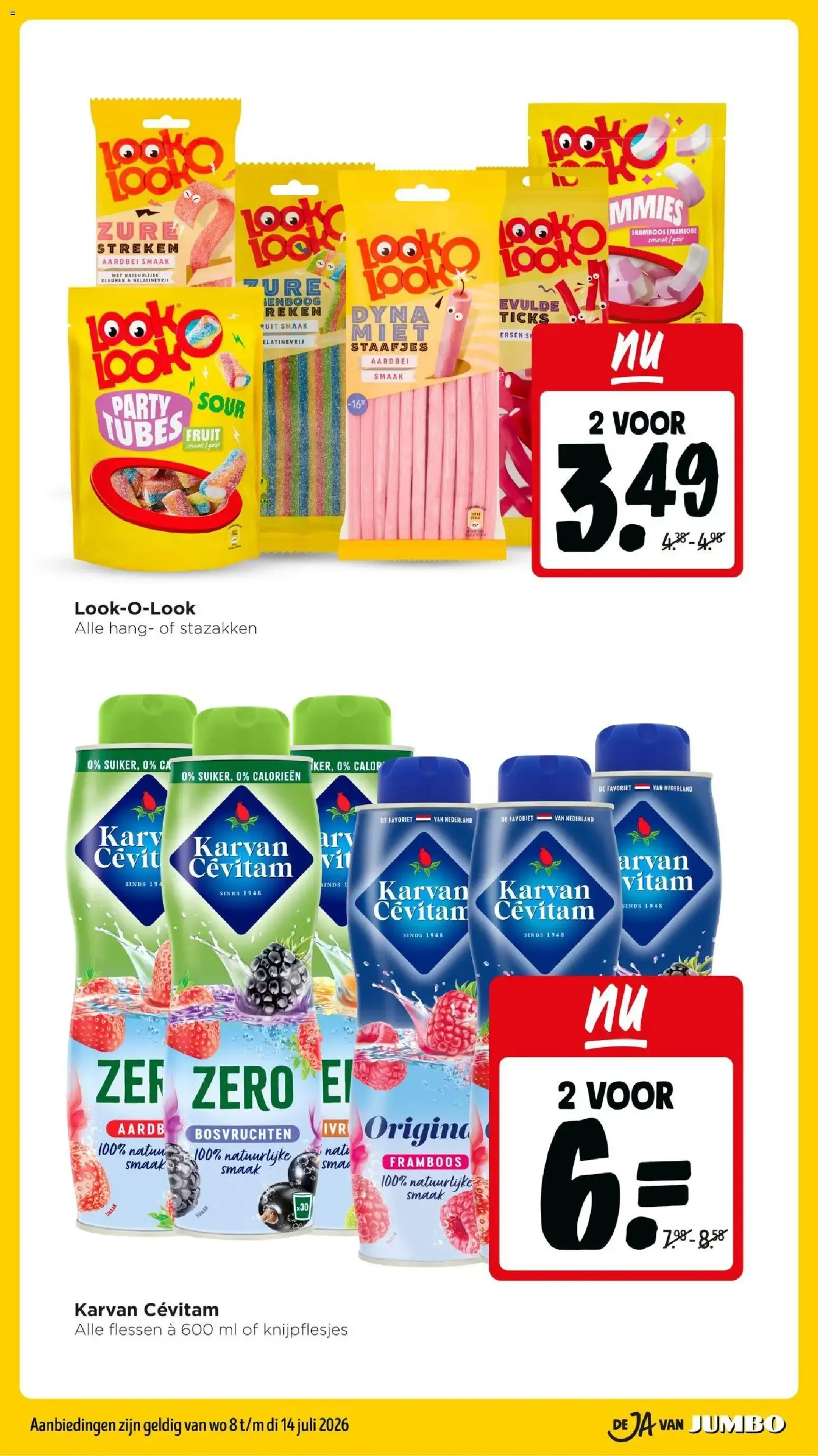 Jumbo: Campina Langlekker 2+3 GRATIS - Nóg meer voorraad pakken van 8 juli tot 14 juli 2026 - Folder pagina 12