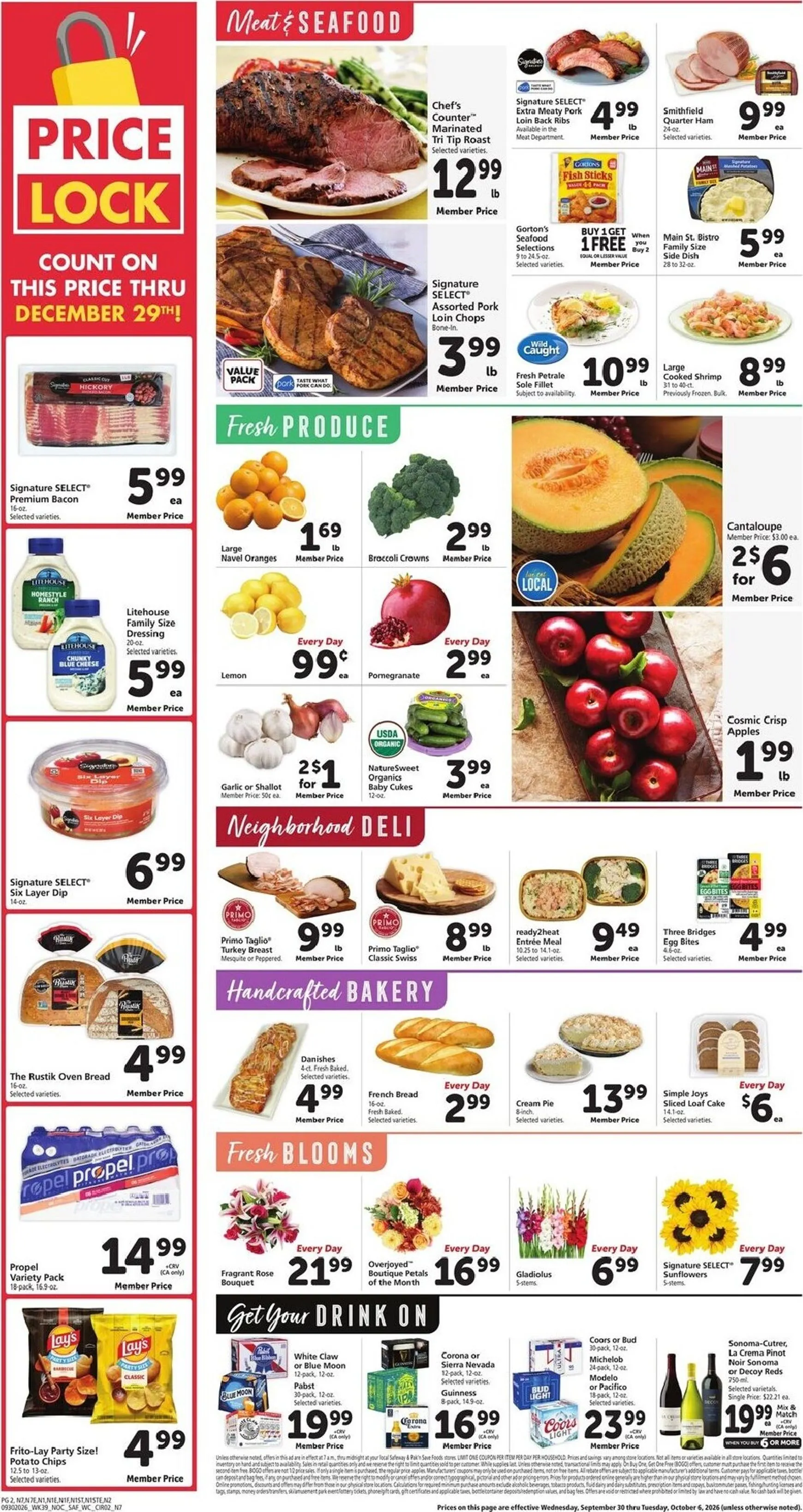 Weekly ad Safeway - Fuel-Up your Weekend! from September 30 to October 6 2026 - Page 2