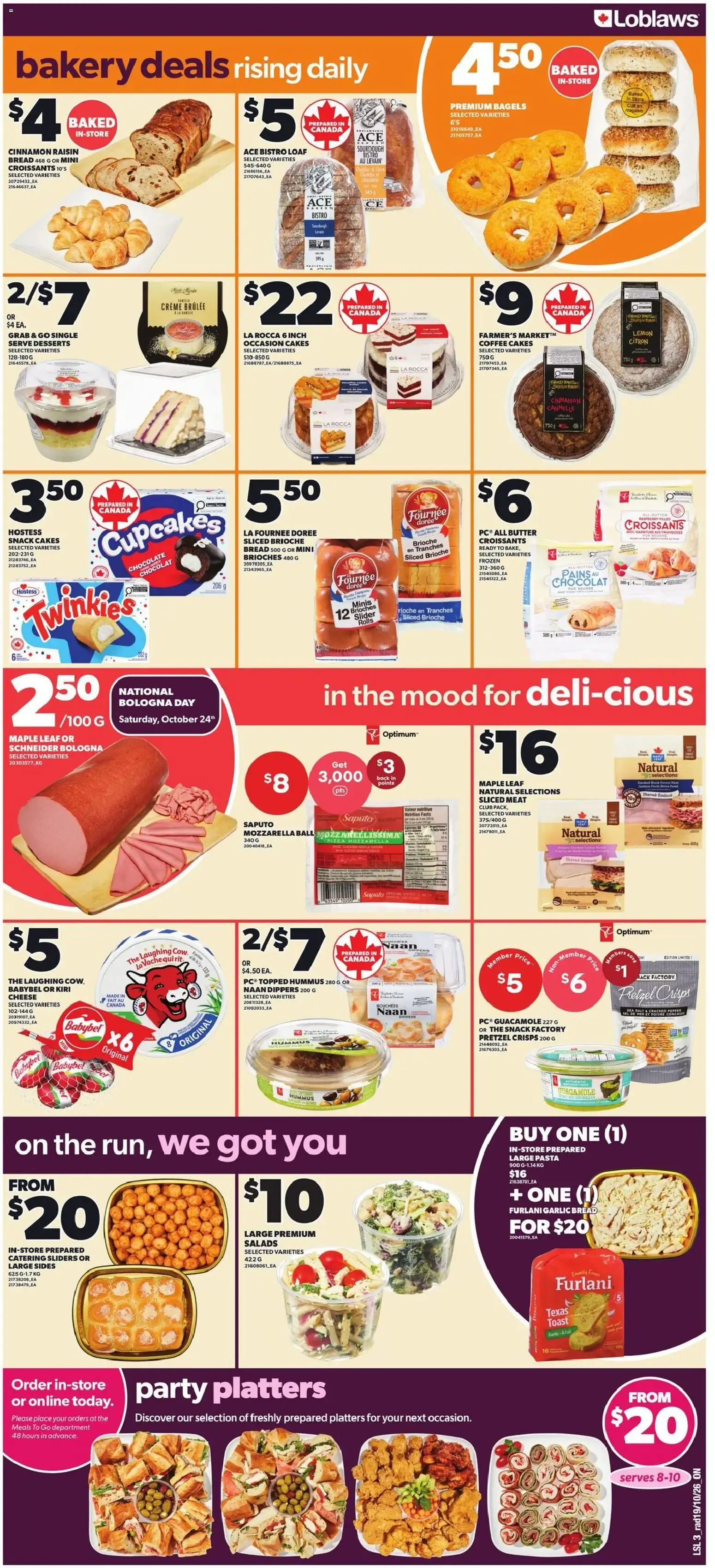 Loblaws weekly flyer / circulaire from Oct 22, 2026 > weekly specials & deals from October 22 to October 28 2026 - flyer page 4