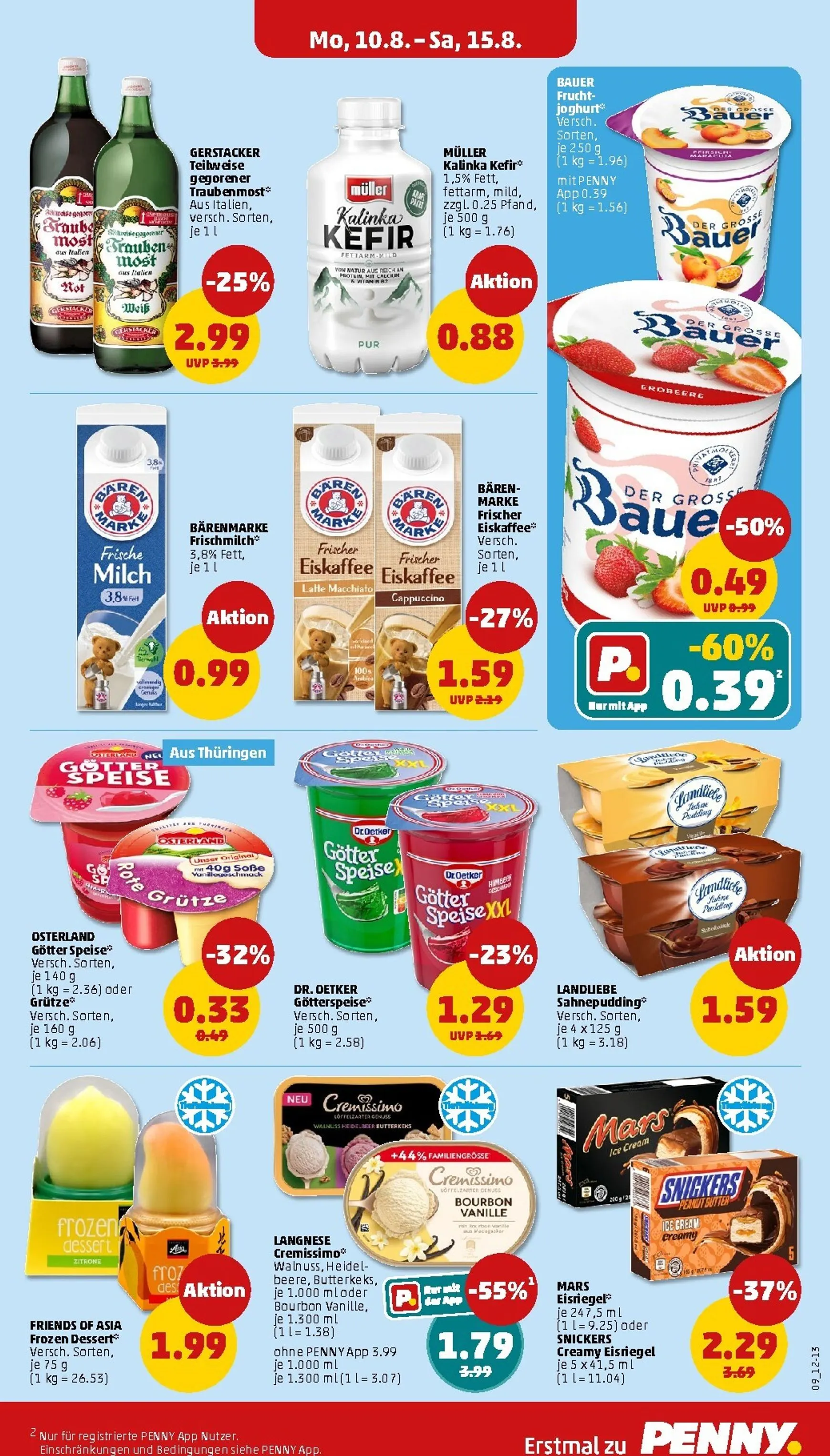 PENNY Prospekt – von Montag 10.08.2026 bis Samstag 15.08.2026 von 10. August bis 15. August 2026 - Prospekt seite 15