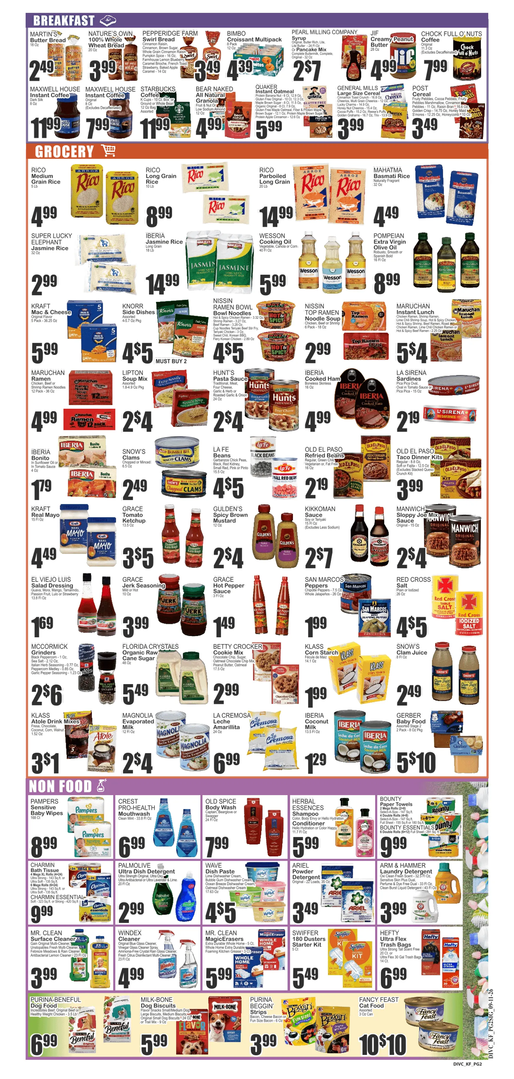 Weekly ad Current Key Food - Dade City leaflet valid from Friday 09/18/2026 to Thursday 09/24/2026 from September 18 to September 24 2026 - Page 2