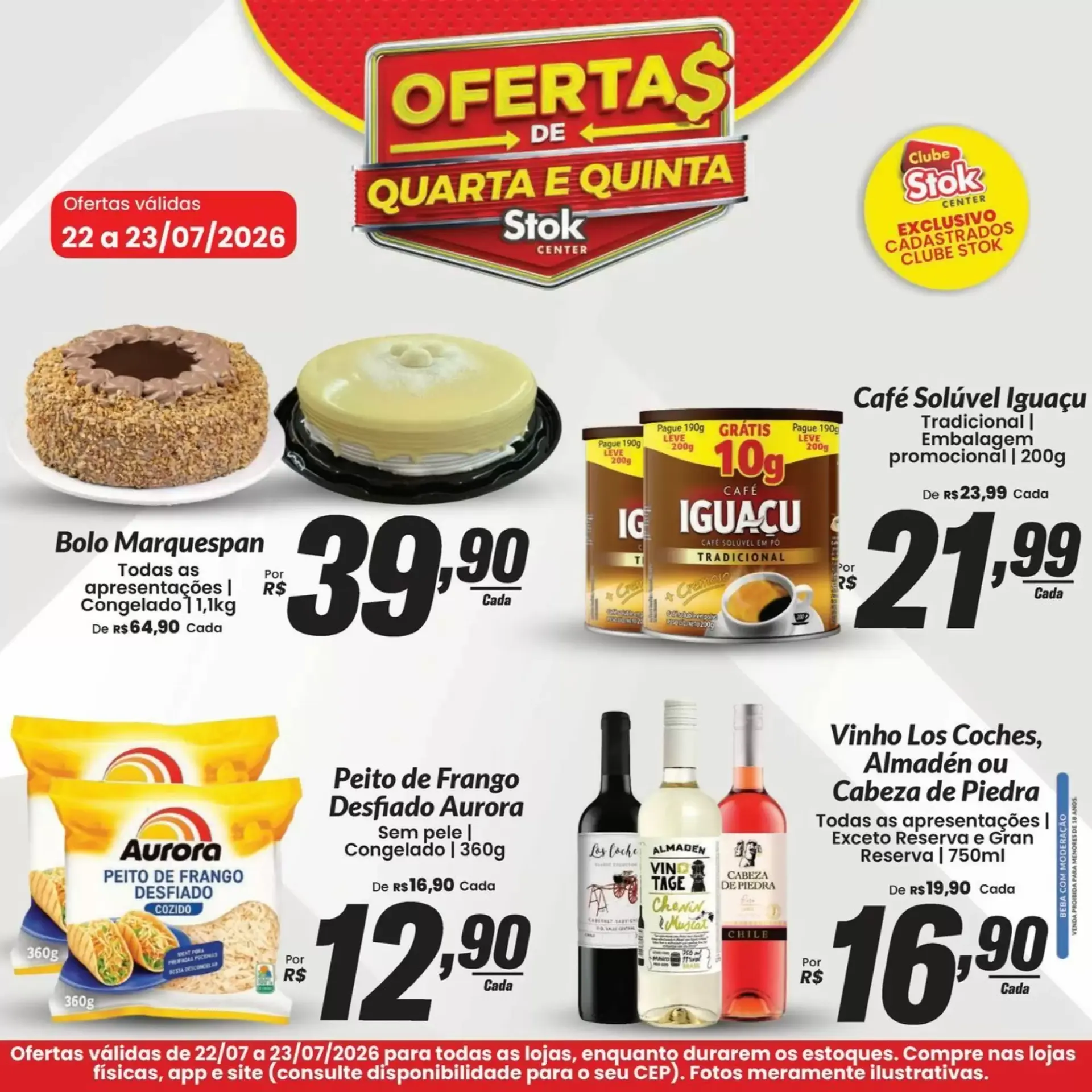 Encarte de Ofertas de Quarta e Quinta Stok Center 22 de julho até 23 de julho 2026 - Pagina 1