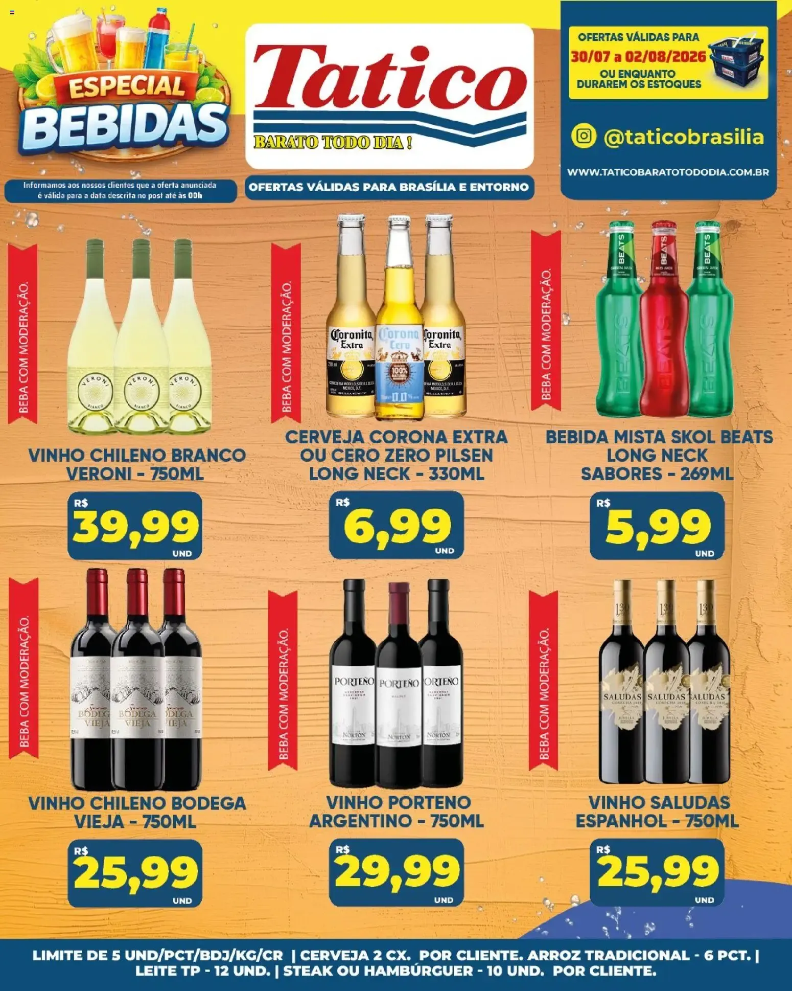 Encarte de Tatico ofertas Fim de Semana de 01/08/2026 | Promoções Online 1 de agosto até 2 de agosto 2026 - Pagina 57