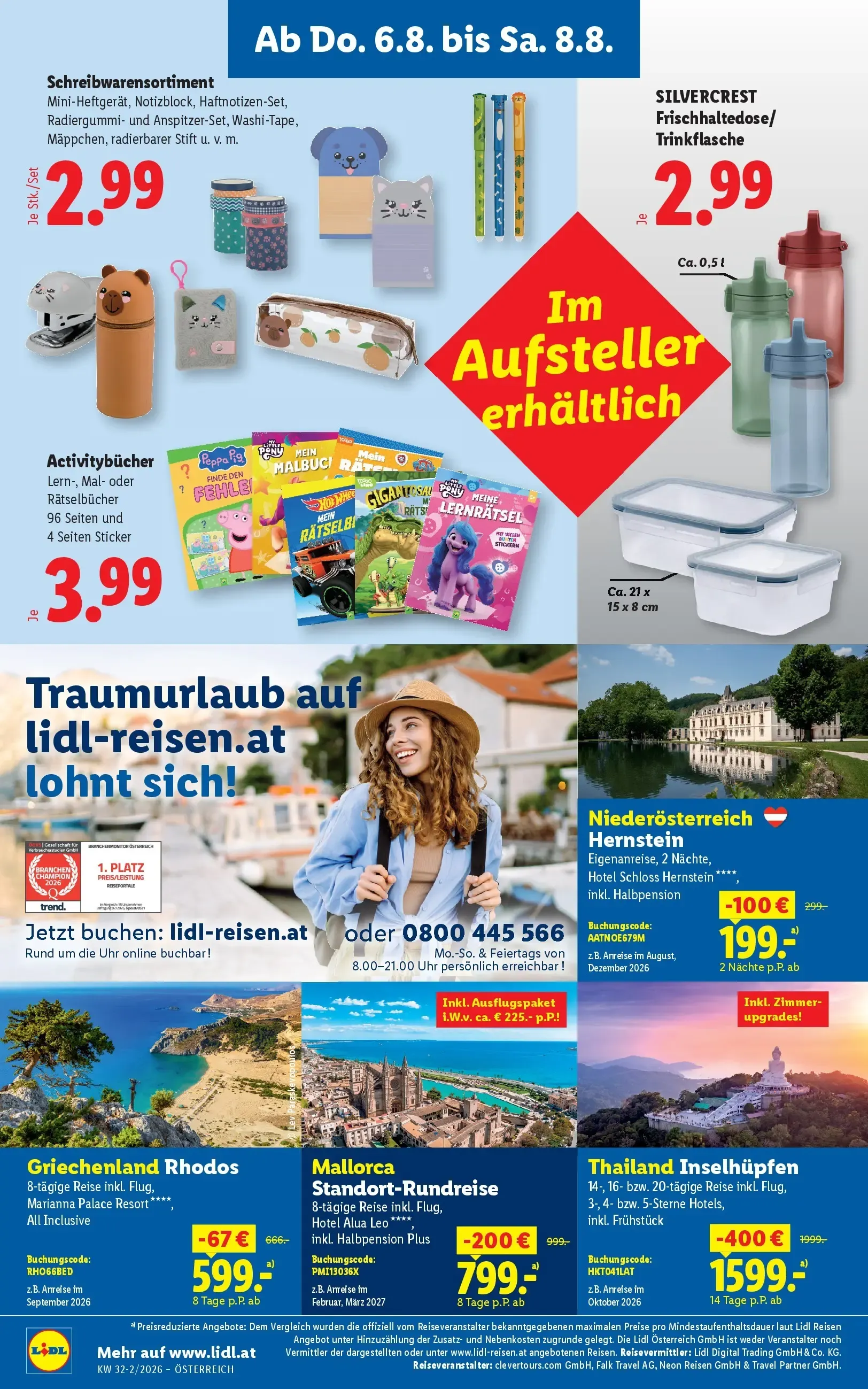 Lidl Plus Österreichs günstigste Preise von 6. August bis 8. August 2026 - Flugblätt seite 21